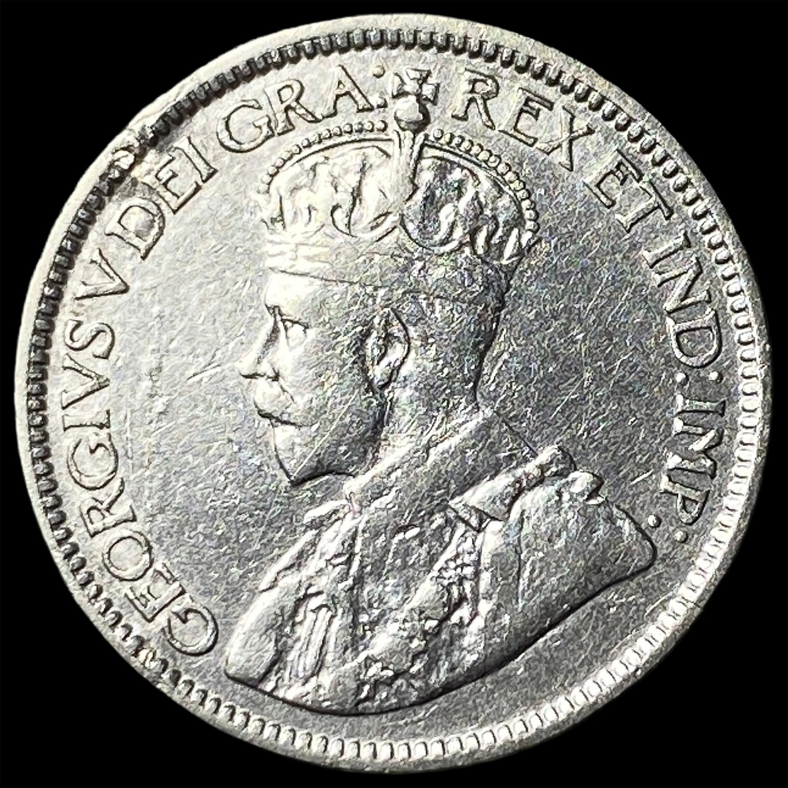 1913 Canada Silver 10 Cents UNCIRCULATED (1 of 2)