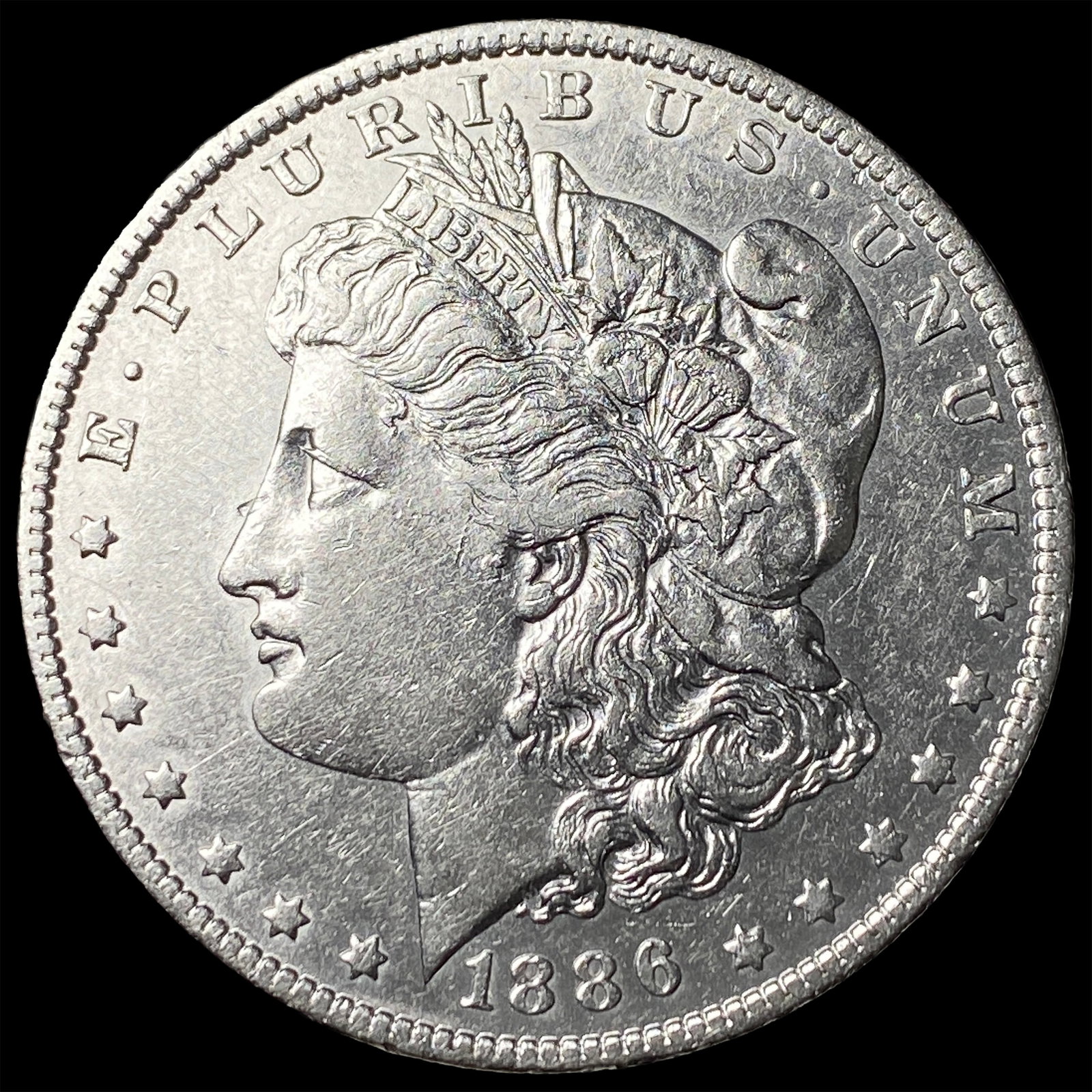 1886-O Silver Morgan Dollar CHOICE AU: 1886-O Silver Morgan Dollar CHOICE AU
