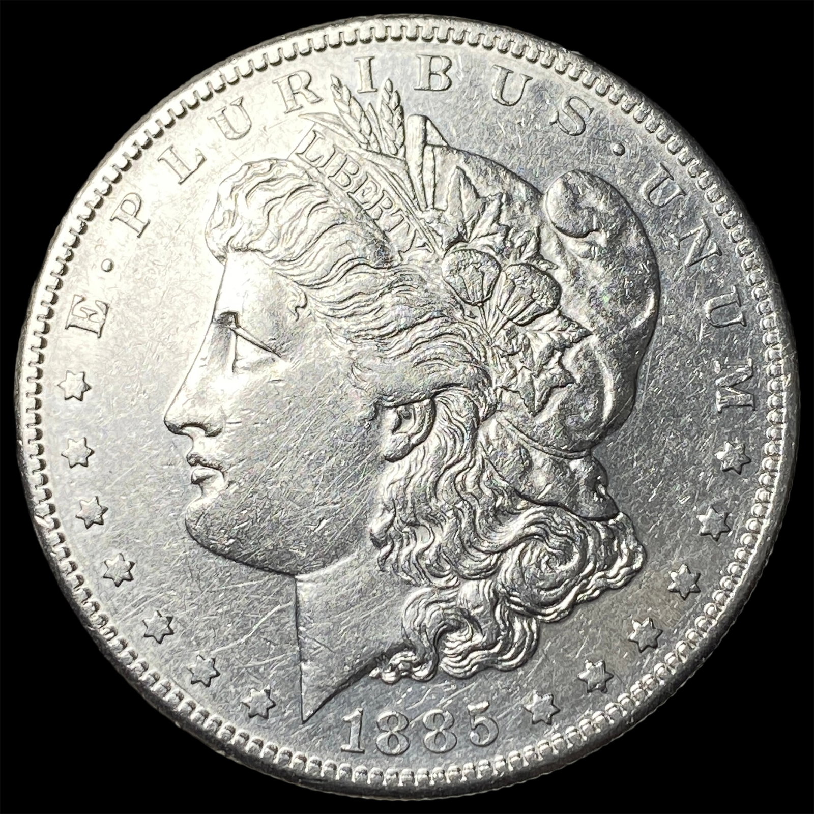 1885-S Silver Morgan Dollar UNCIRCULATED: 1885-S Silver Morgan Dollar UNCIRCULATED