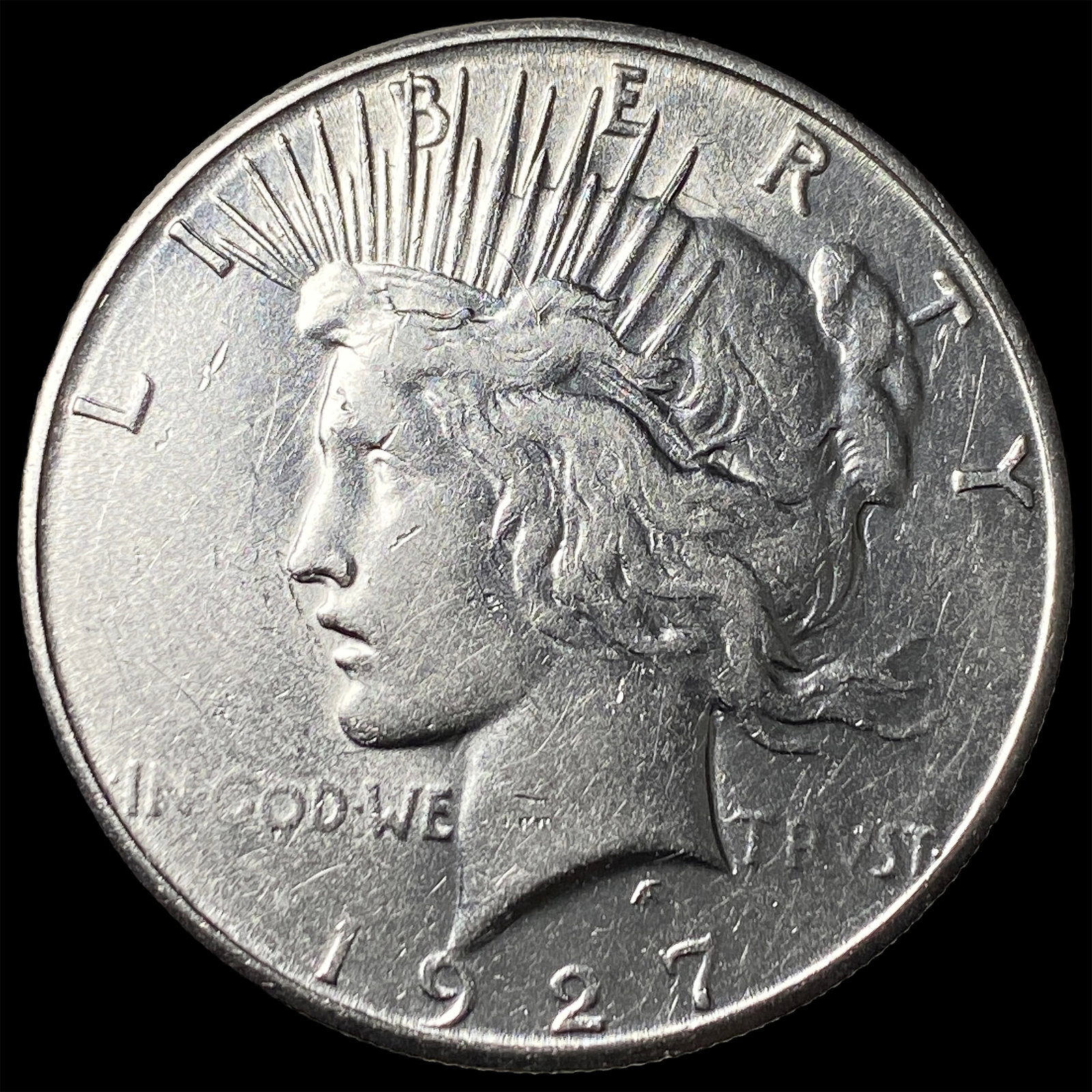 1927 Silver Peace Dollar UNCIRCULATED: 1927 Silver Peace Dollar UNCIRCULATED