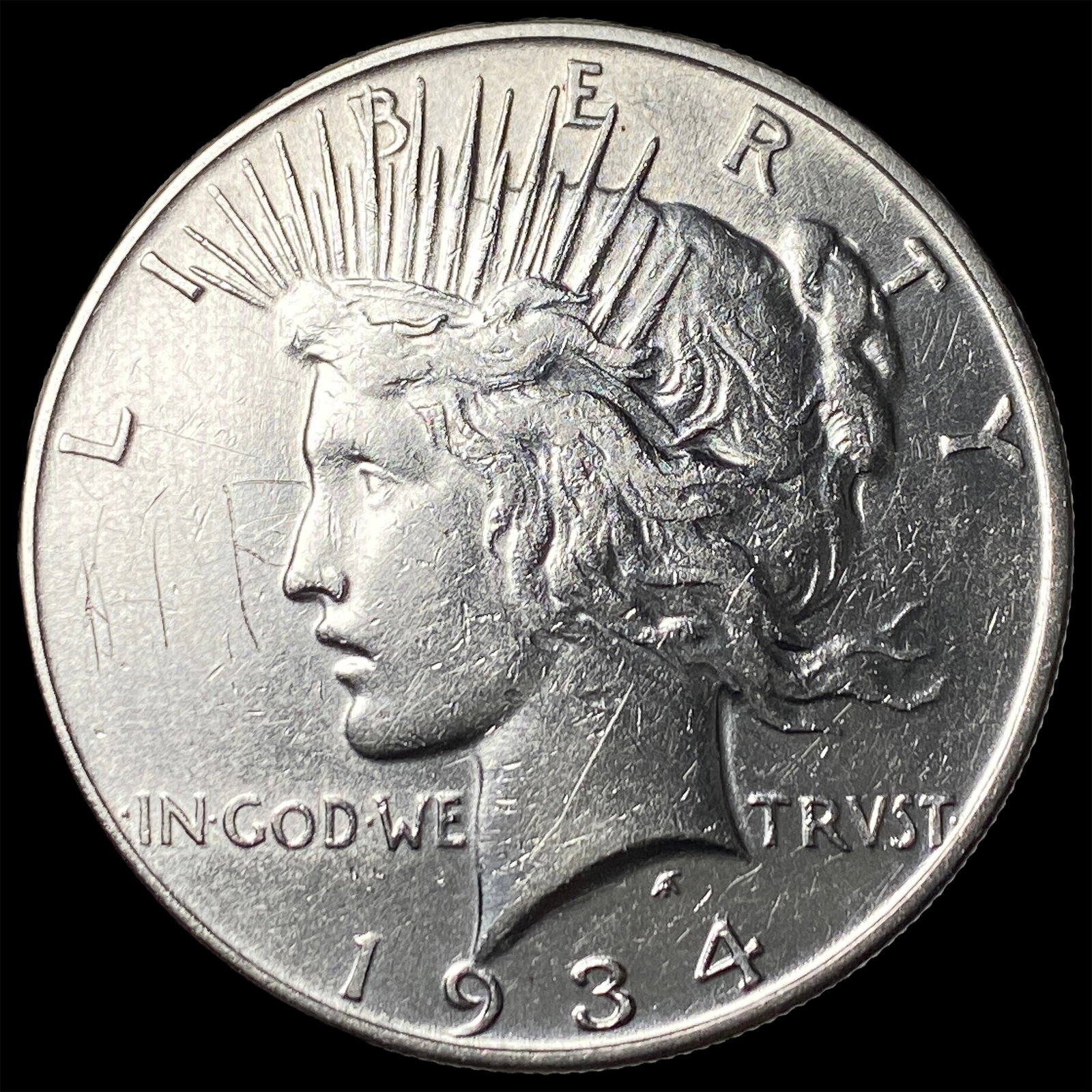 1934 Silver Peace Dollar HIGH GRADE: 1934 Silver Peace Dollar HIGH GRADE