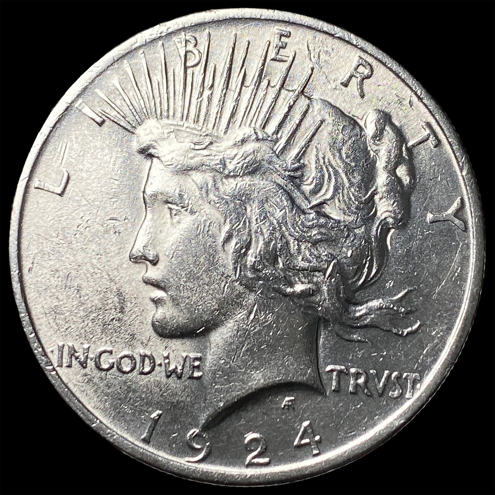 1924 Silver Peace Dollar UNCIRCULATED: 1924 Silver Peace Dollar UNCIRCULATED