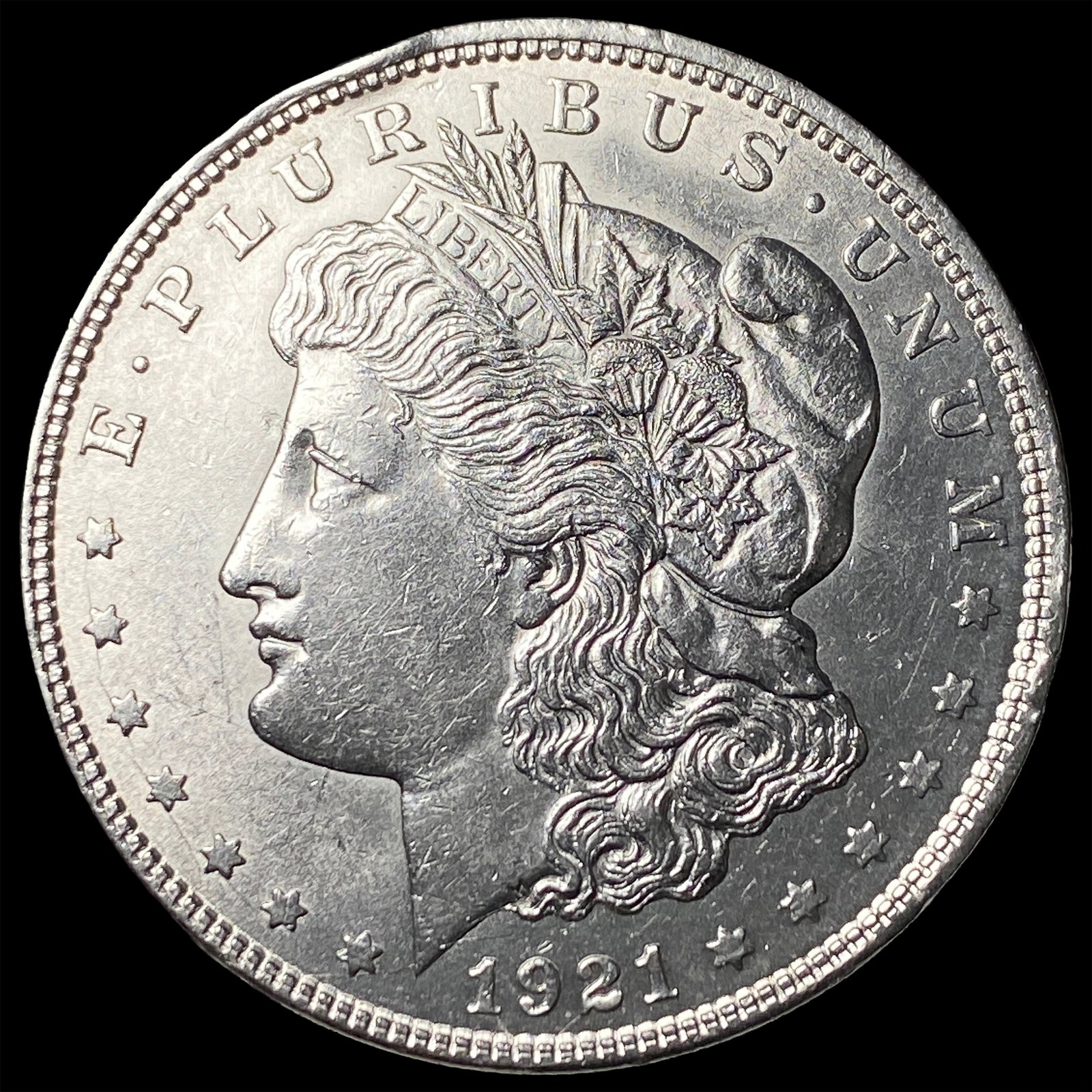 1921 Silver Morgan Dollar CHOICE BU