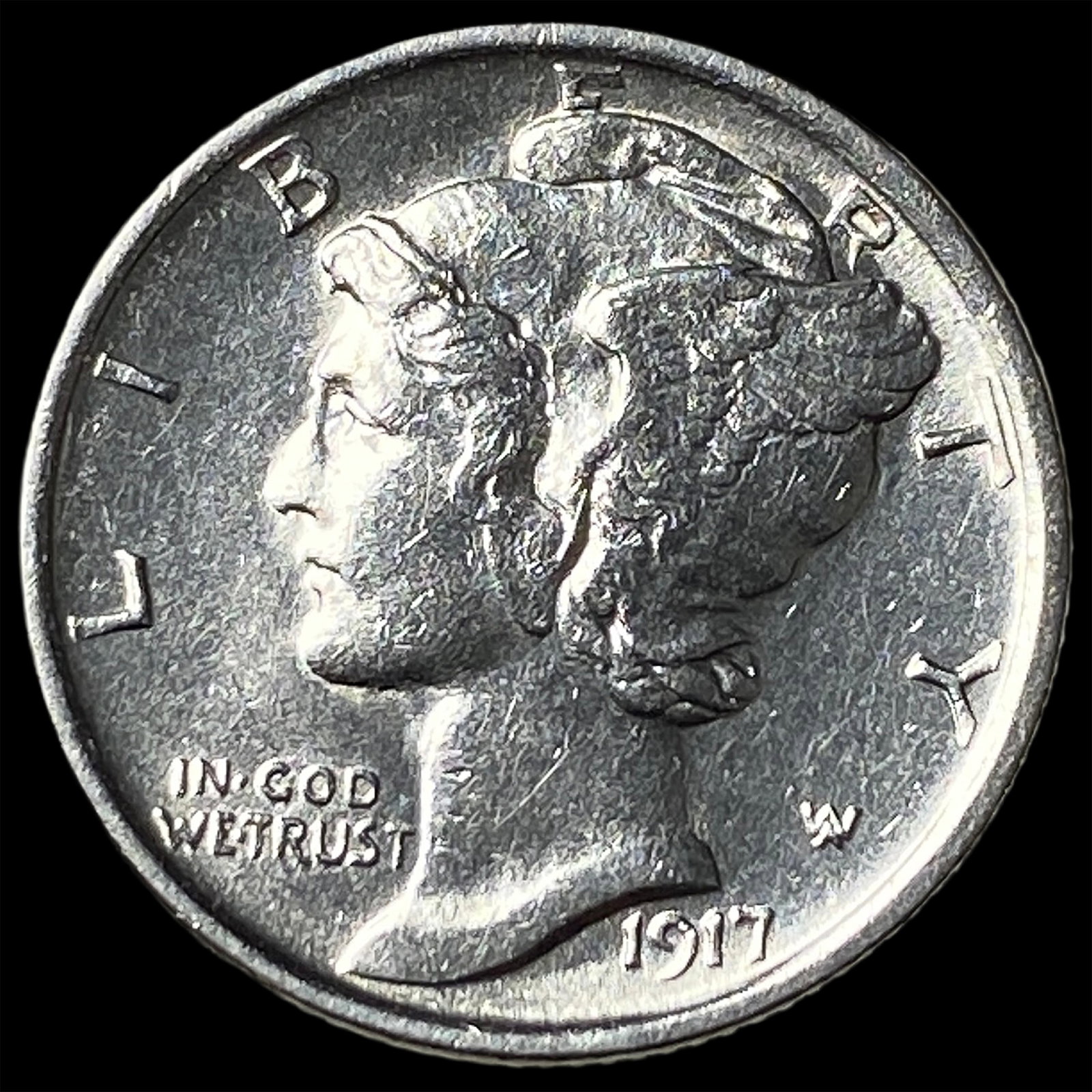 1917 Mercury Dime UNCIRCULATED (1 of 2)