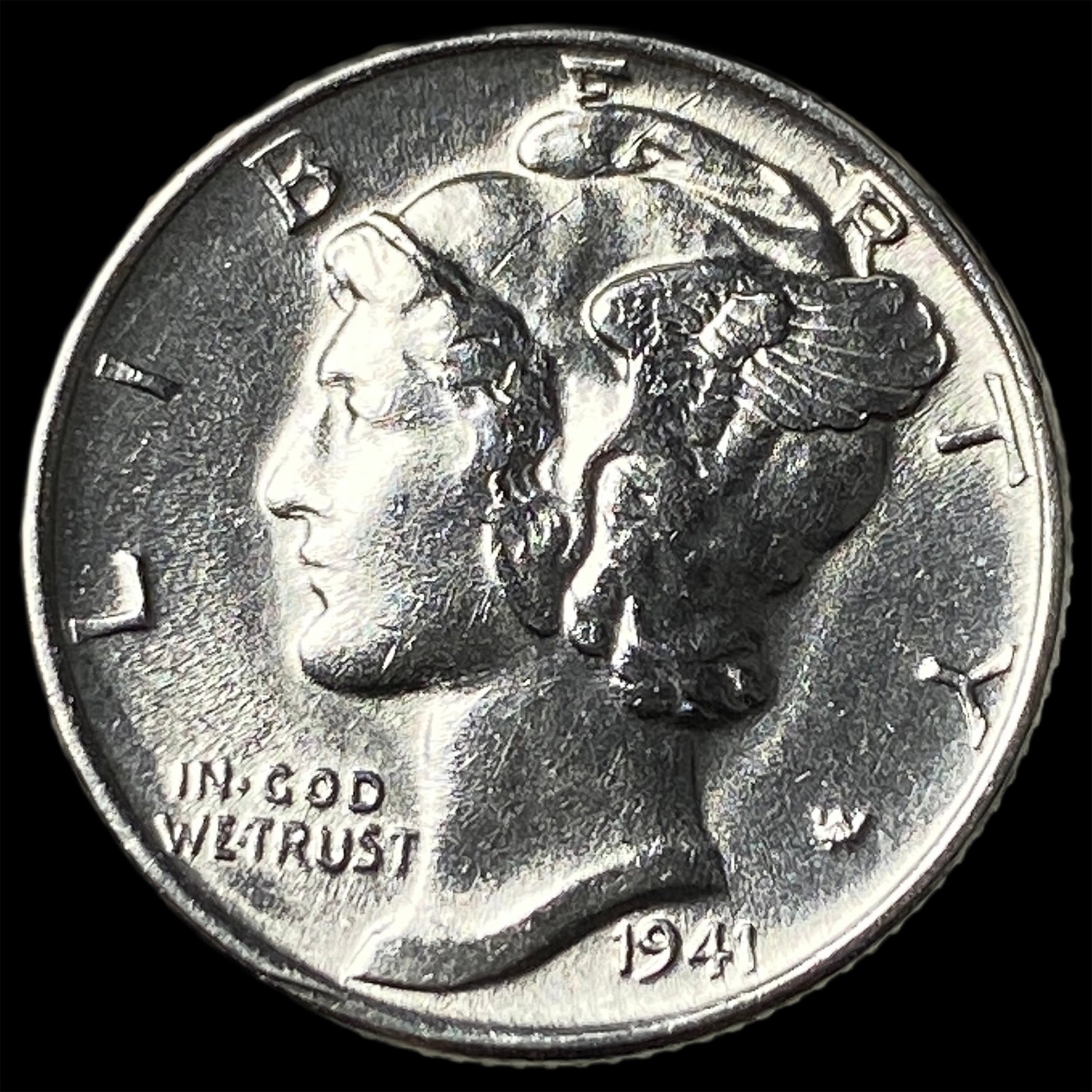 1941 Mercury Dime UNCIRCULATED: 1941 Mercury Dime UNCIRCULATED