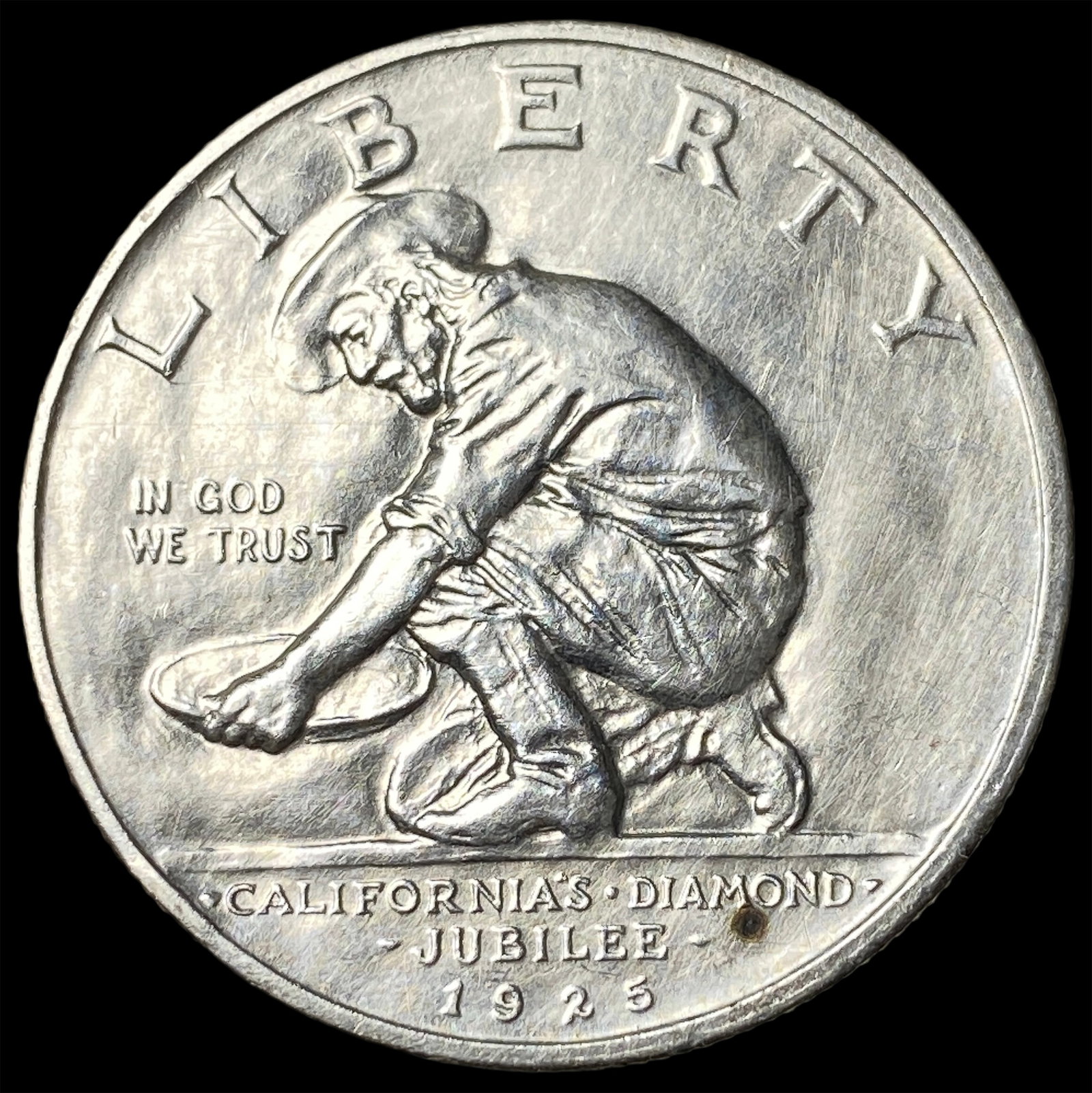 1925-S Silver California Diamond Jubilee Half Dollar UNCIRCULATED (1 of 2)