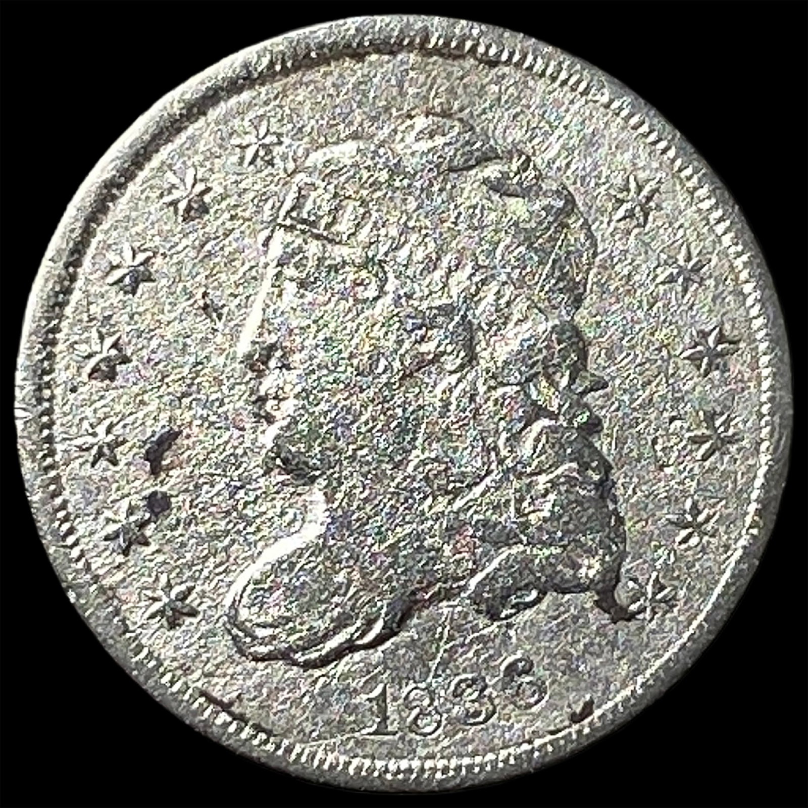 1836 Silver Capped Bust Half Dollar HIGH GRADE: 1836 Silver Capped Bust Half Dollar HIGH GRADE