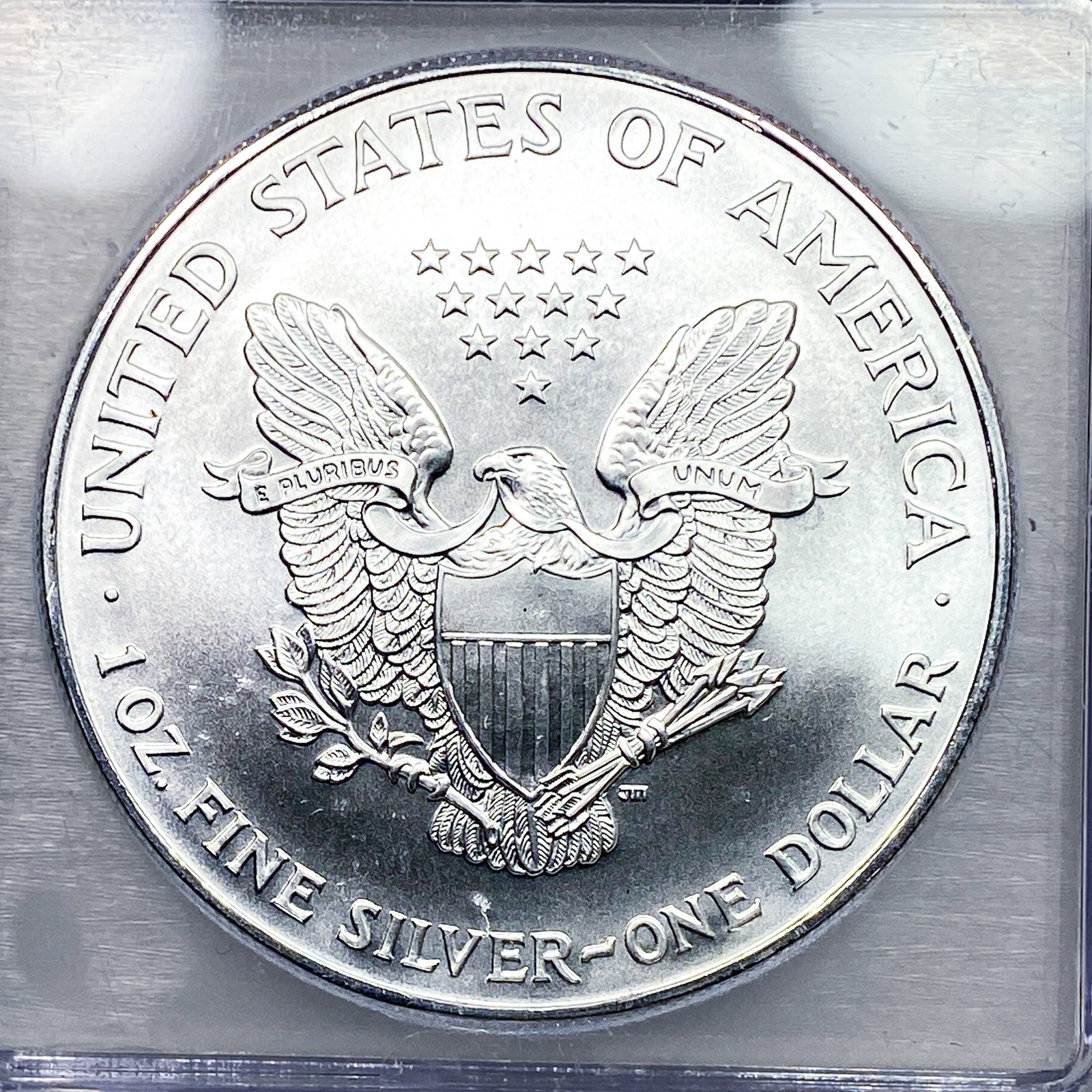 1999 Silver Eagle ICG MS70 - 4