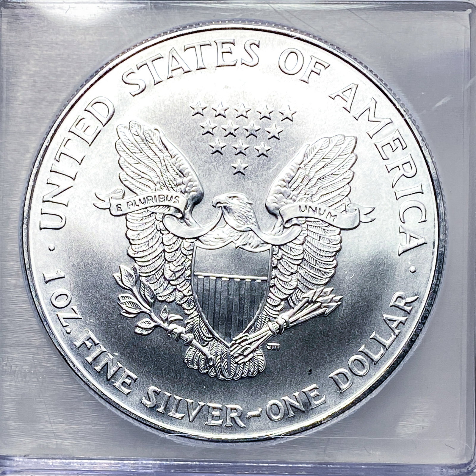 1999 Silver Eagle ICG MS70 - 4