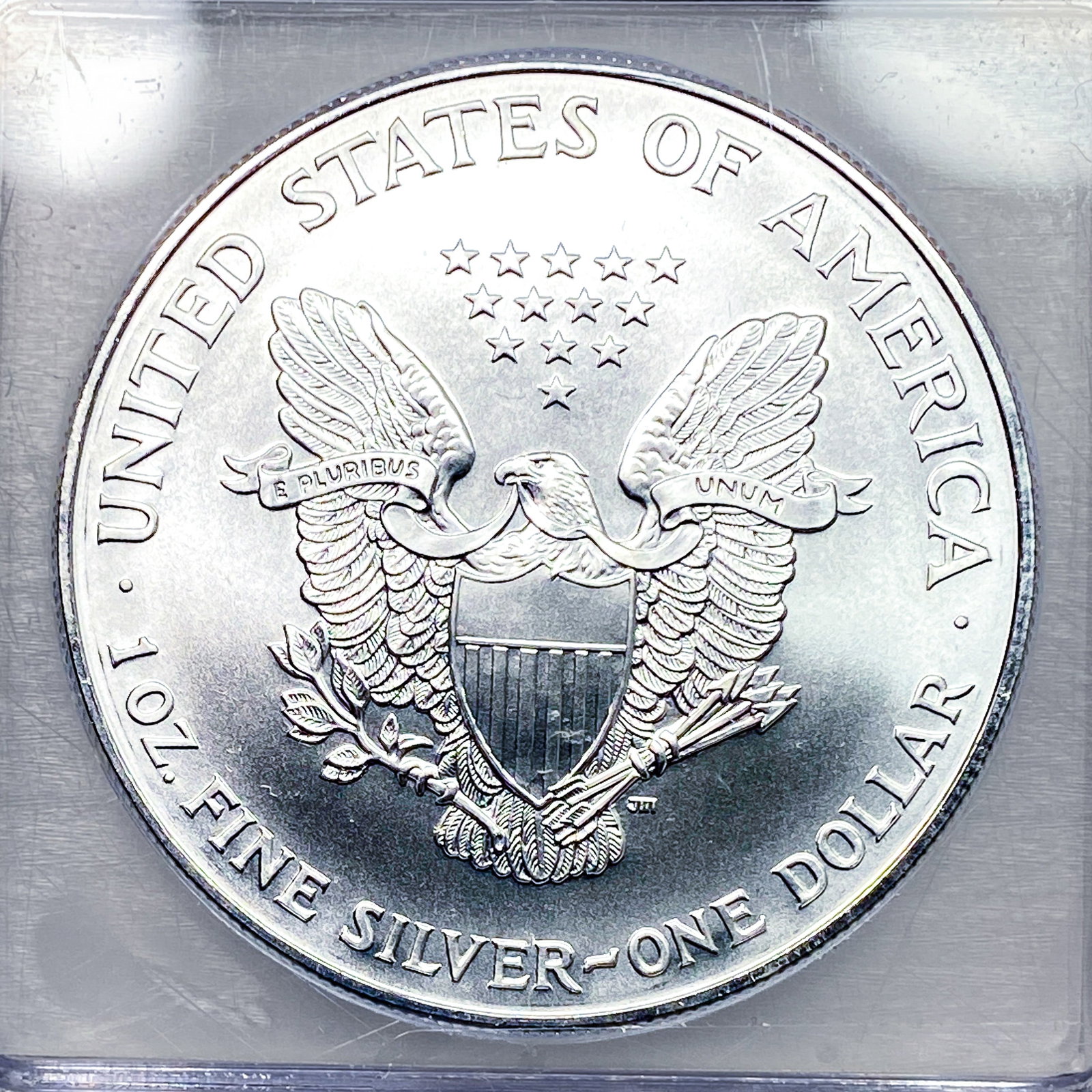 1999 Silver Eagle ICG MS70 - 4