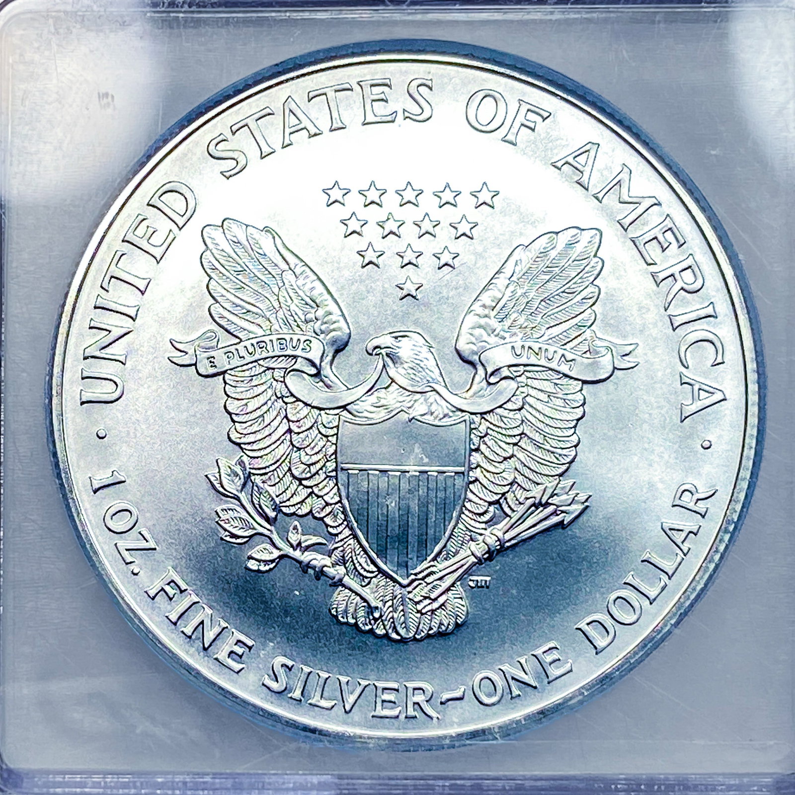 1999 Silver Eagle ICG MS70 - 4