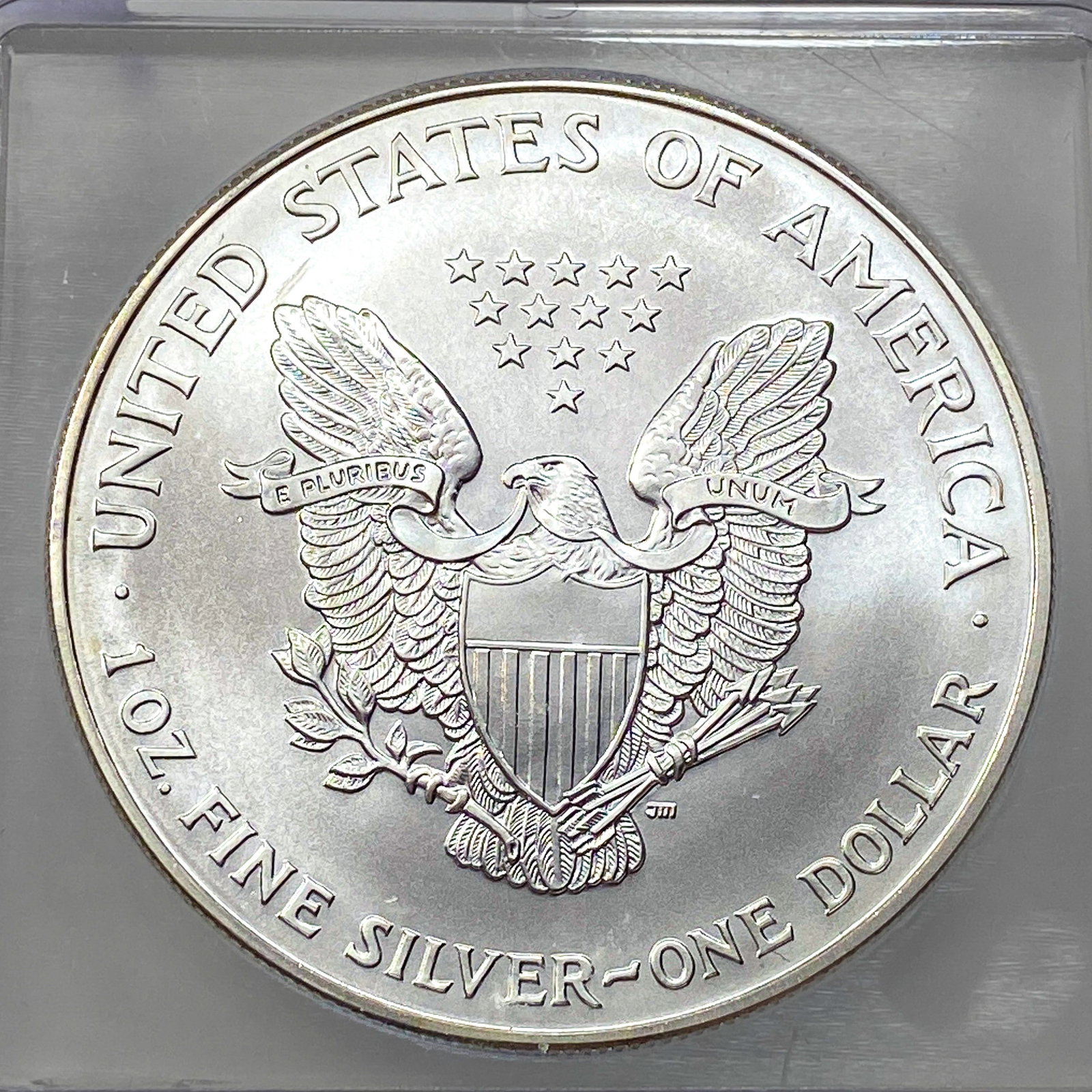 1999 Silver Eagle ICG MS70 - 4