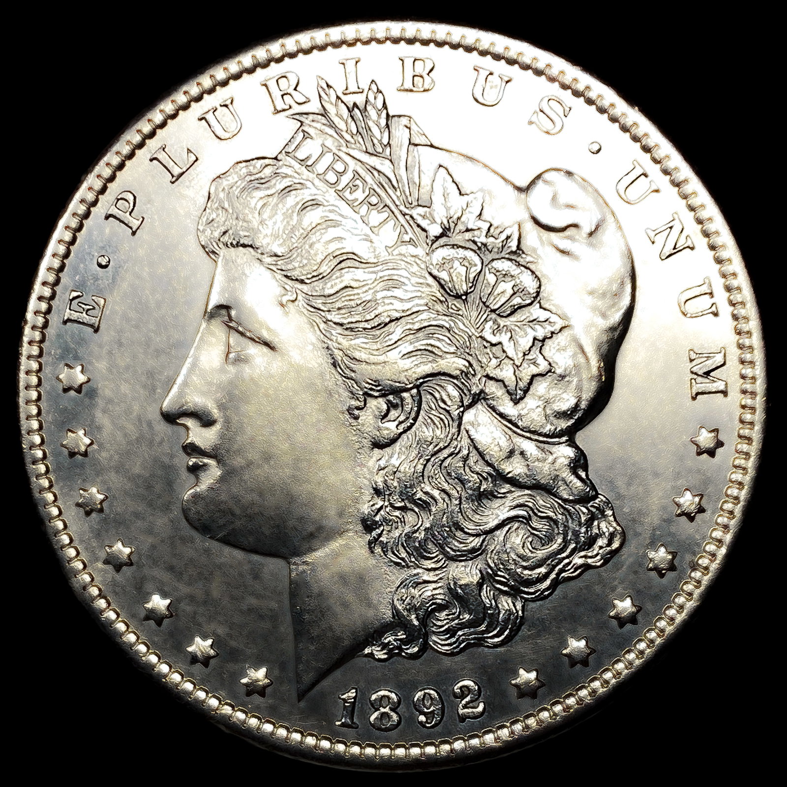 1892-CC Morgan Silver Dollar: 1892-CC Morgan Silver Dollar