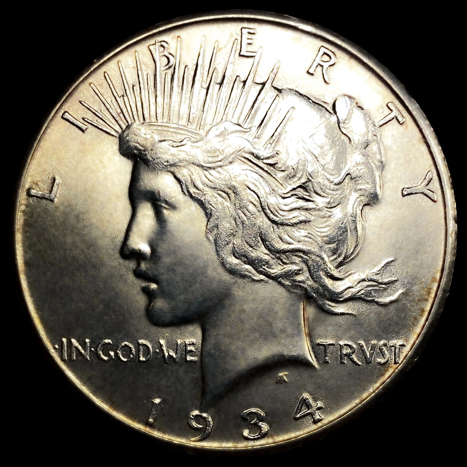 1934-S Silver Peace Dollar: 1934-S Silver Peace Dollar