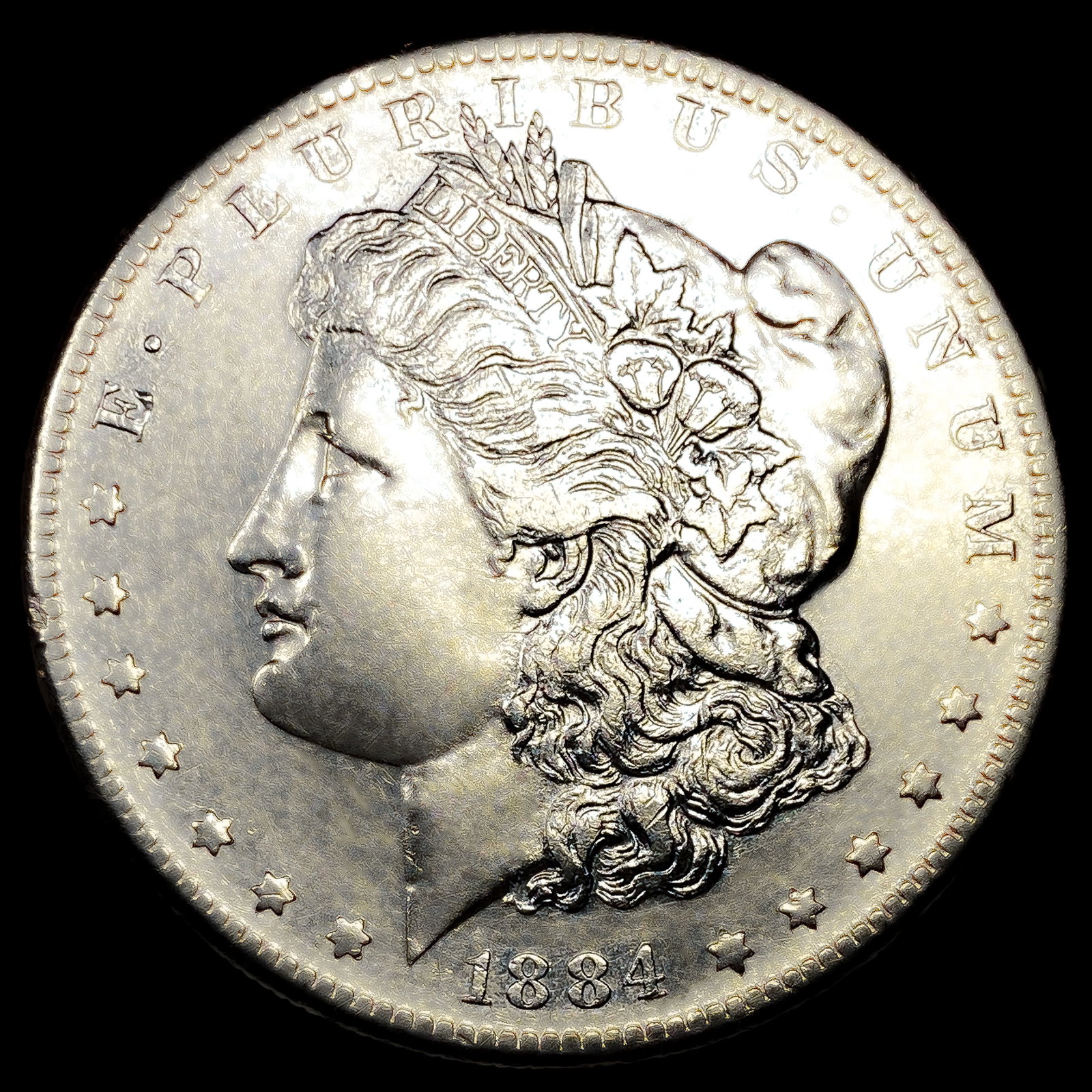 1884-S Morgan Silver Dollar: 1884-S Morgan Silver Dollar