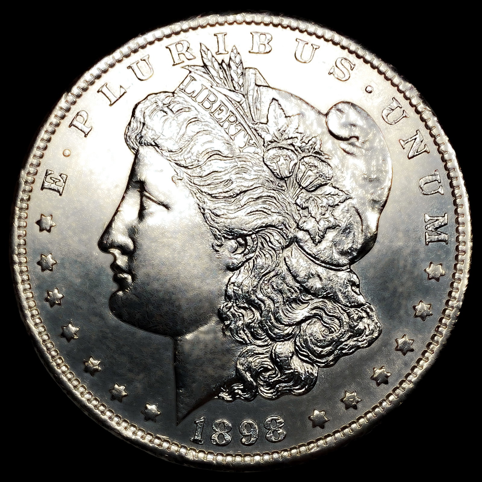 1898-S Morgan Silver Dollar: 1898-S Morgan Silver Dollar