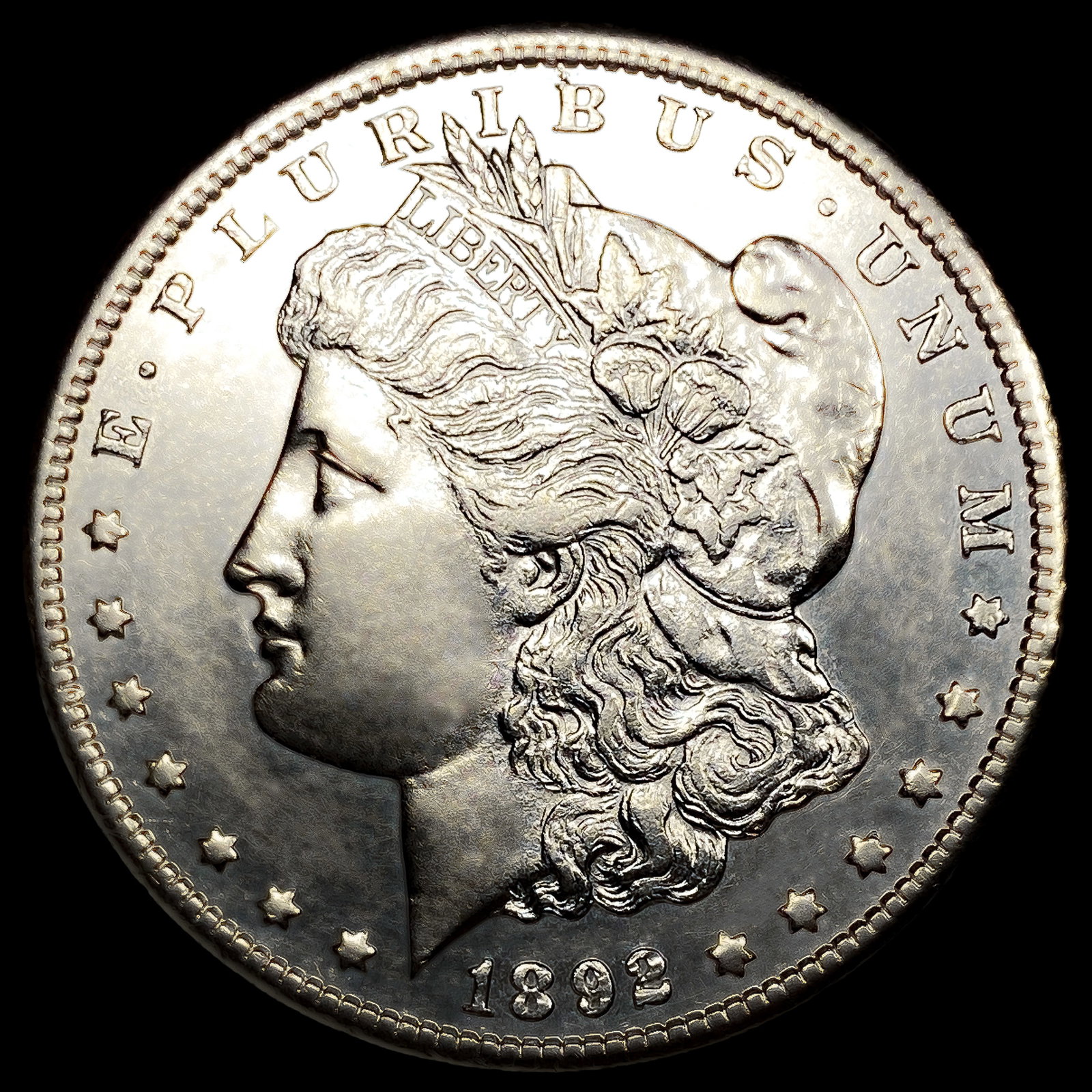 1892-CC Morgan Silver Dollar: 1892-CC Morgan Silver Dollar