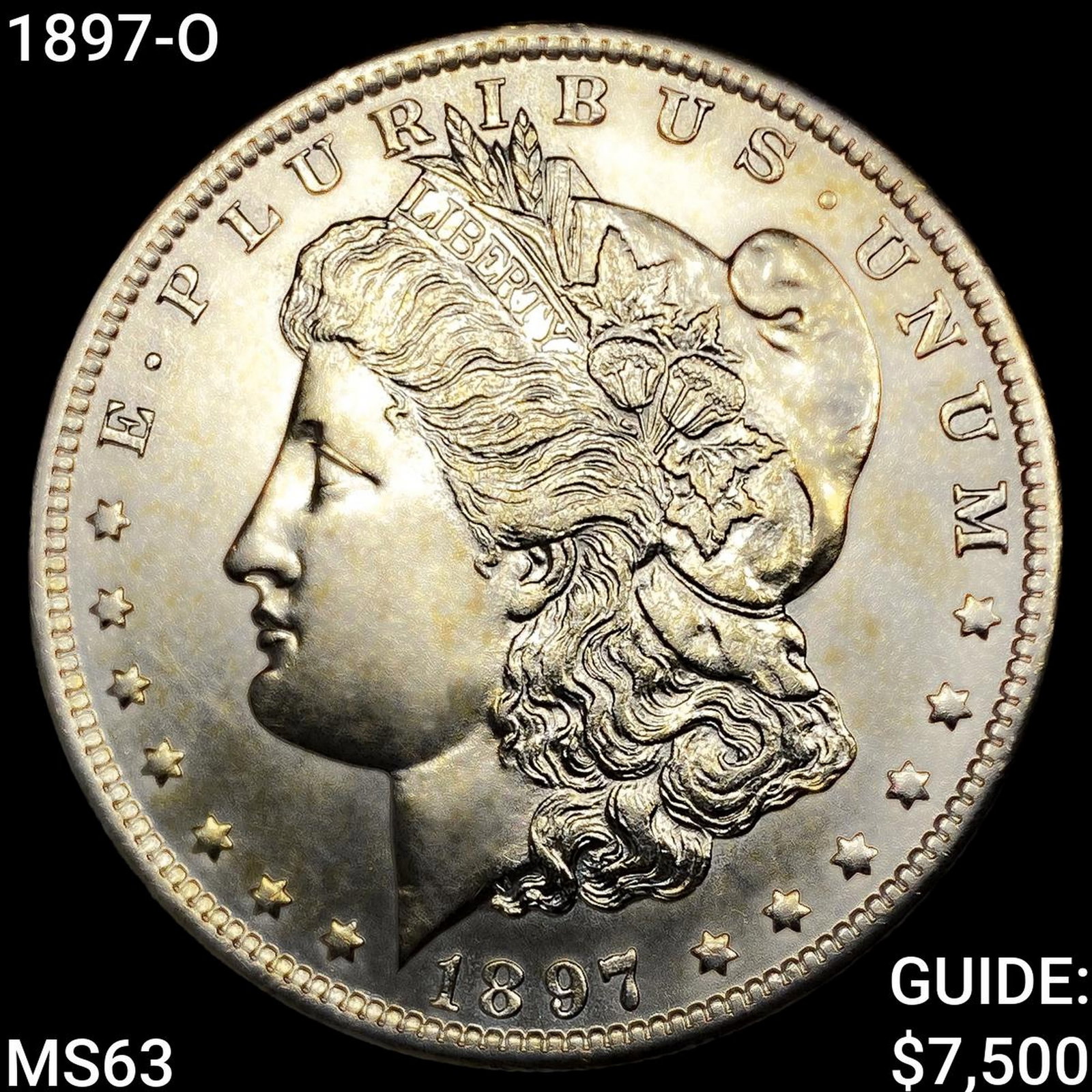 1897-O Morgan Silver Dollar: 1897-O Morgan Silver Dollar