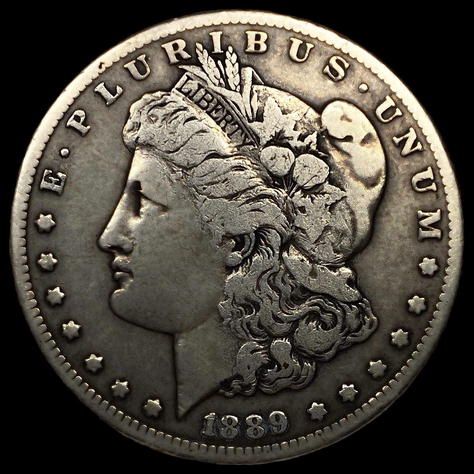 1889-CC Morgan Silver Dollar: 1889-CC Morgan Silver Dollar