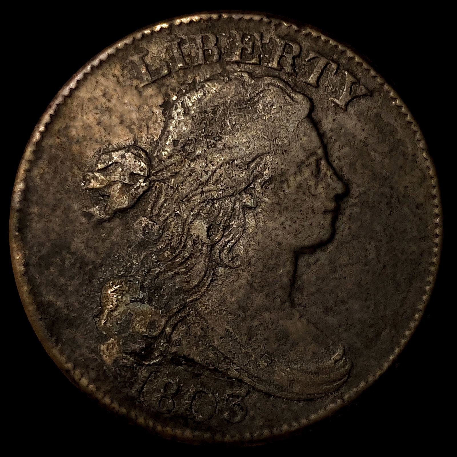 1803 Draped Bust Large Cent: 1803 Draped Bust Large Cent