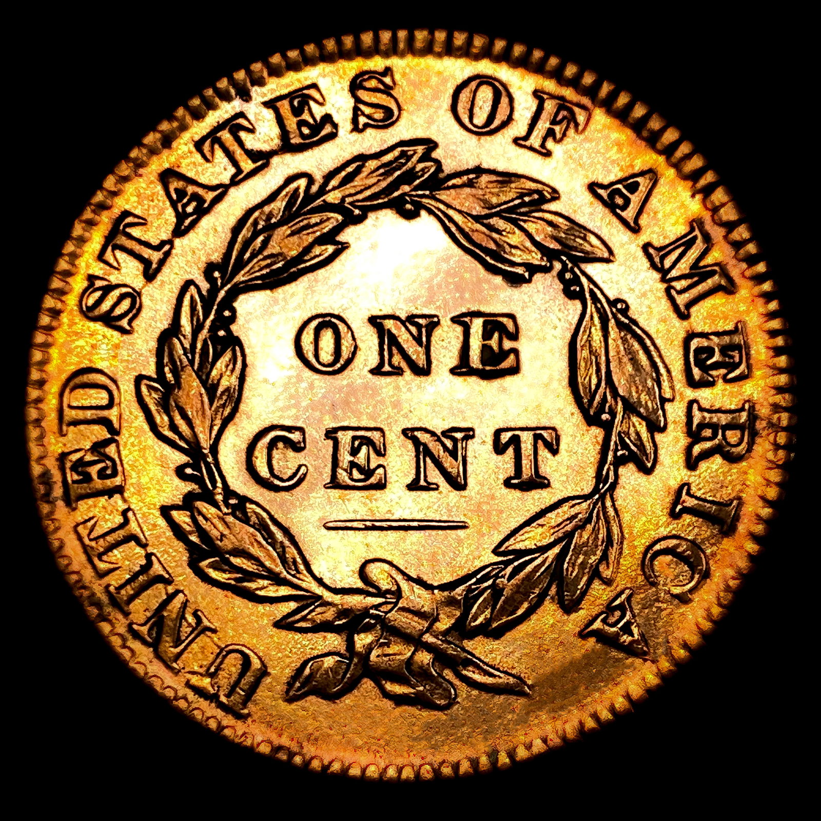 1834 Coronet Head Large Cent - 2