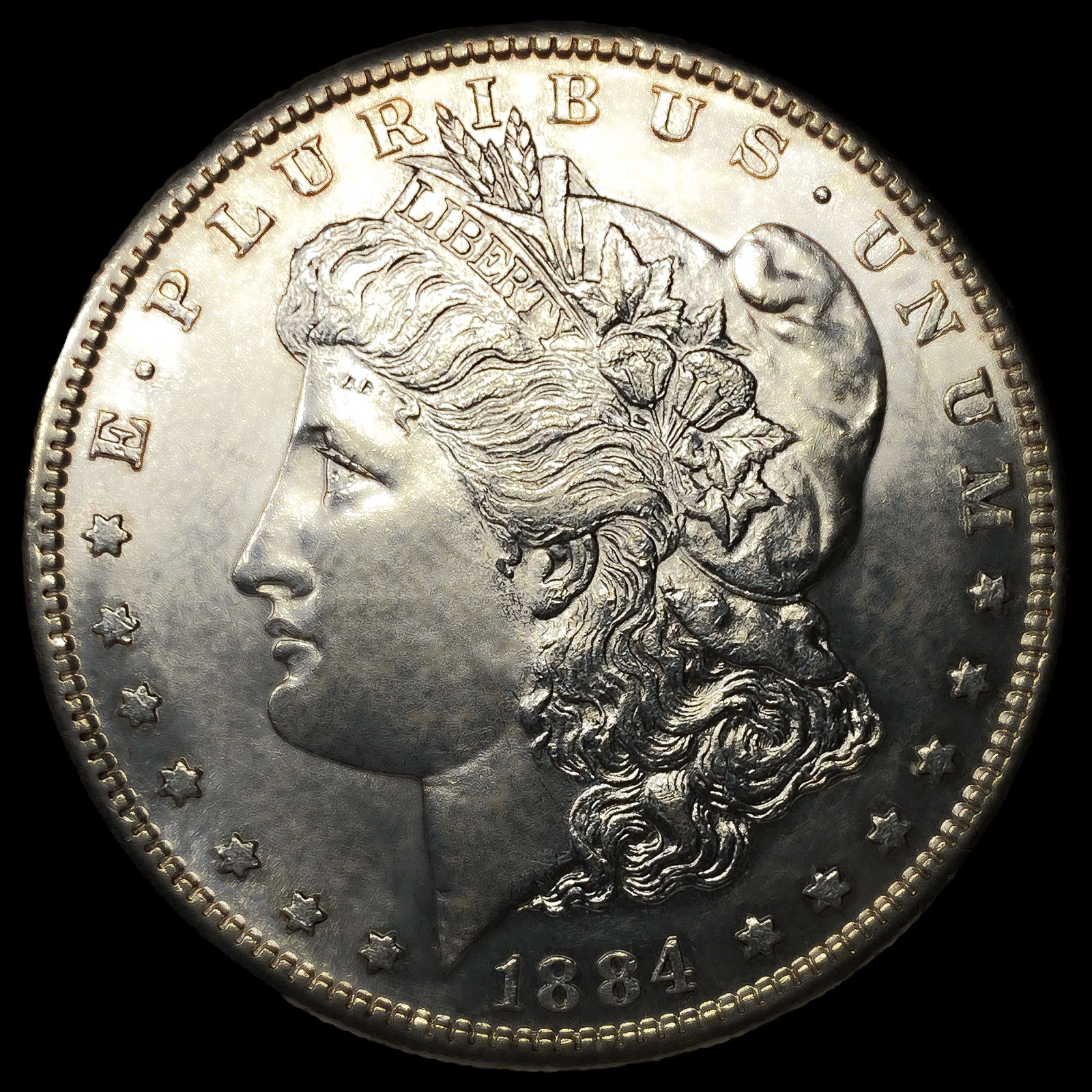 1884-S Morgan Silver Dollar: 1884-S Morgan Silver Dollar