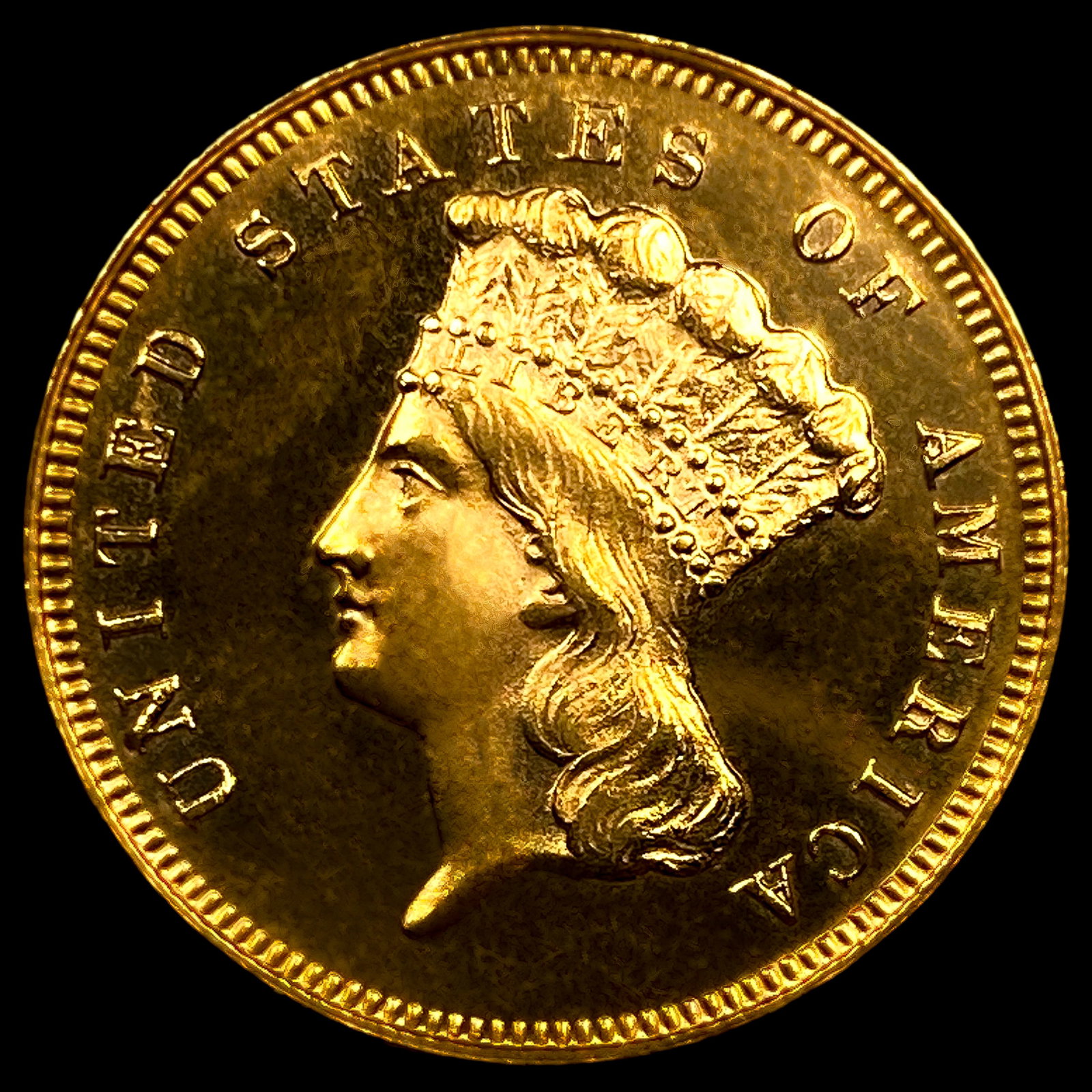 1881 $3 Gold Piece: 1881 $3 Gold Piece