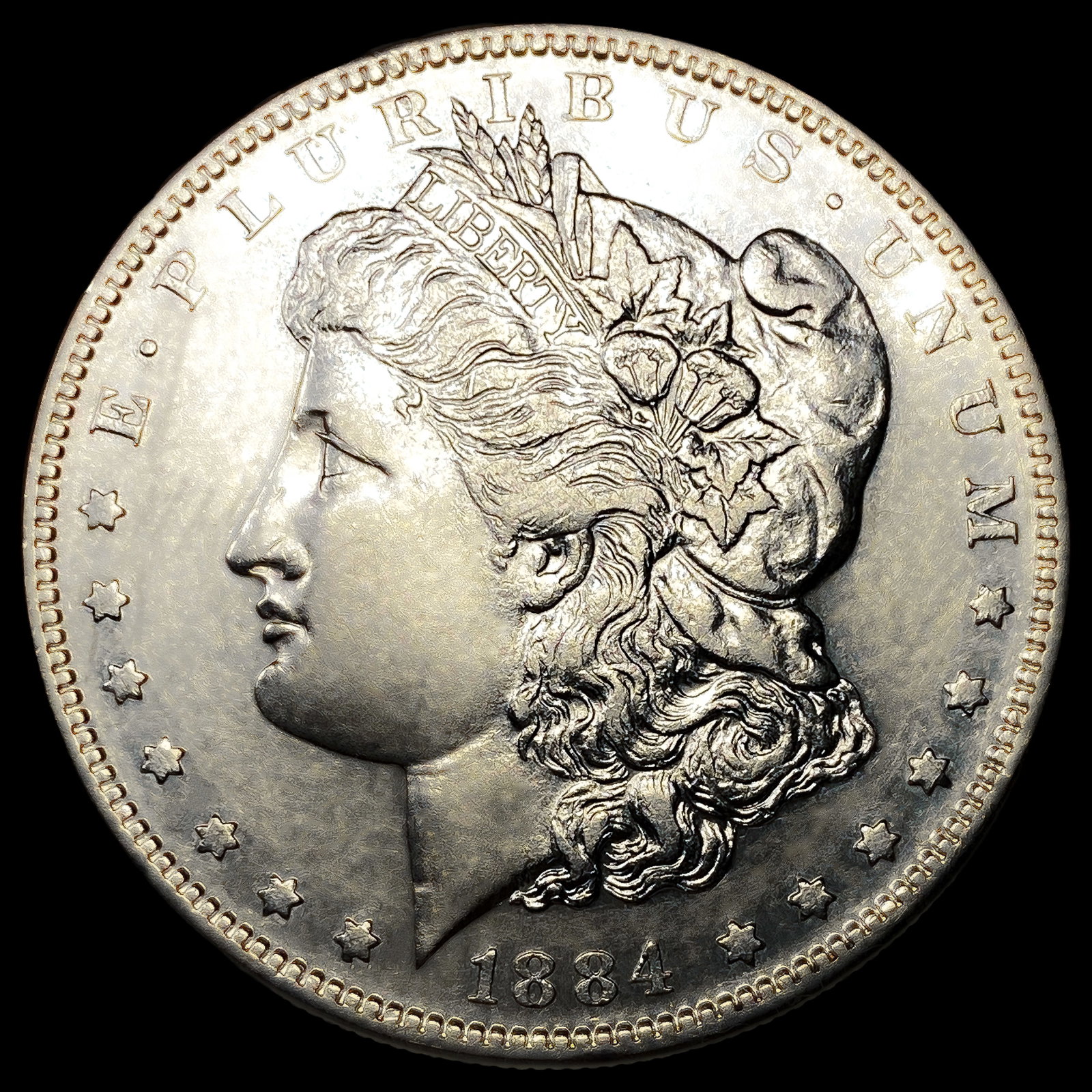1884-S Morgan Silver Dollar: 1884-S Morgan Silver Dollar