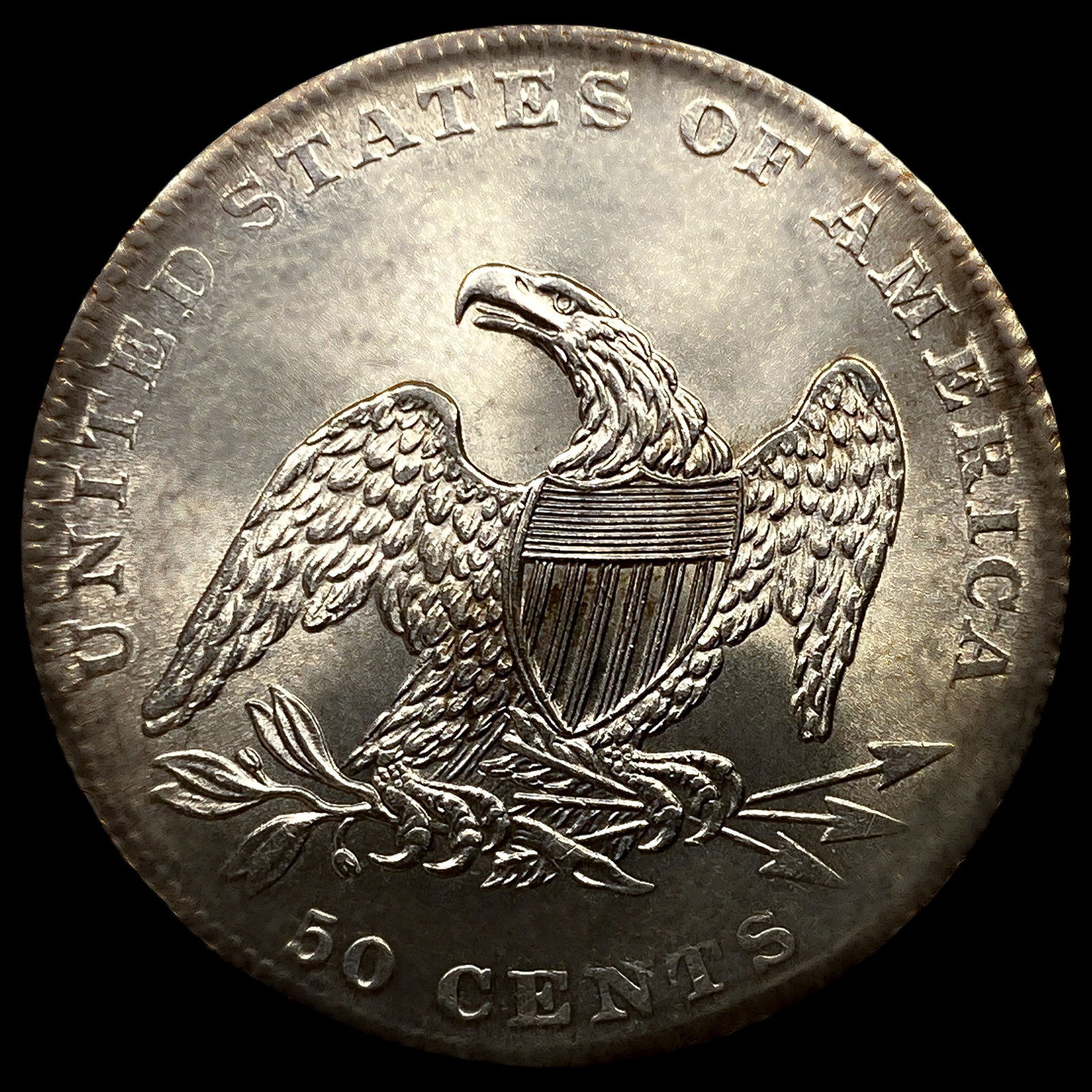 1837 Capped Bust Half Dollar - 2