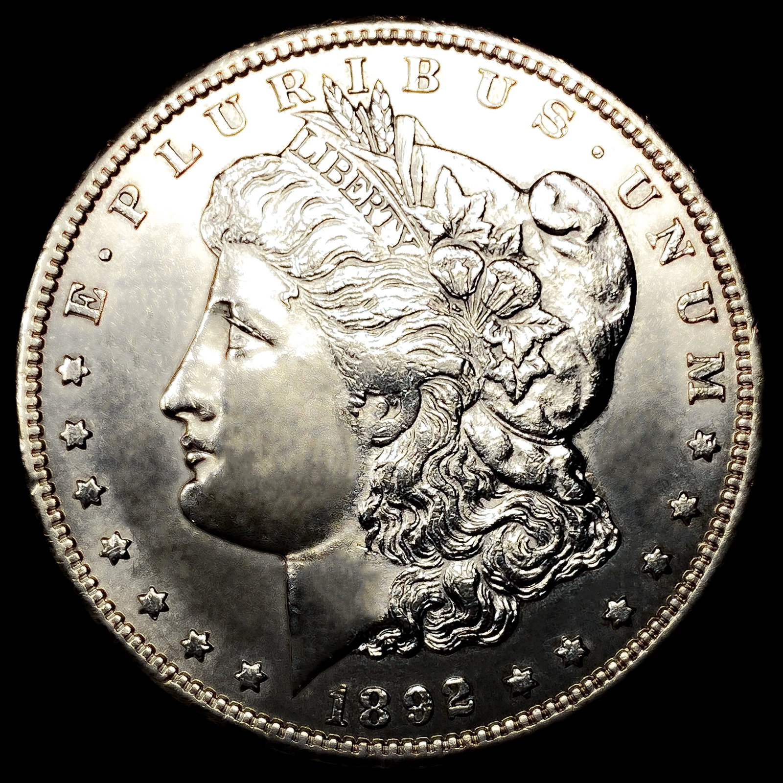 1892-CC Morgan Silver Dollar: 1892-CC Morgan Silver Dollar