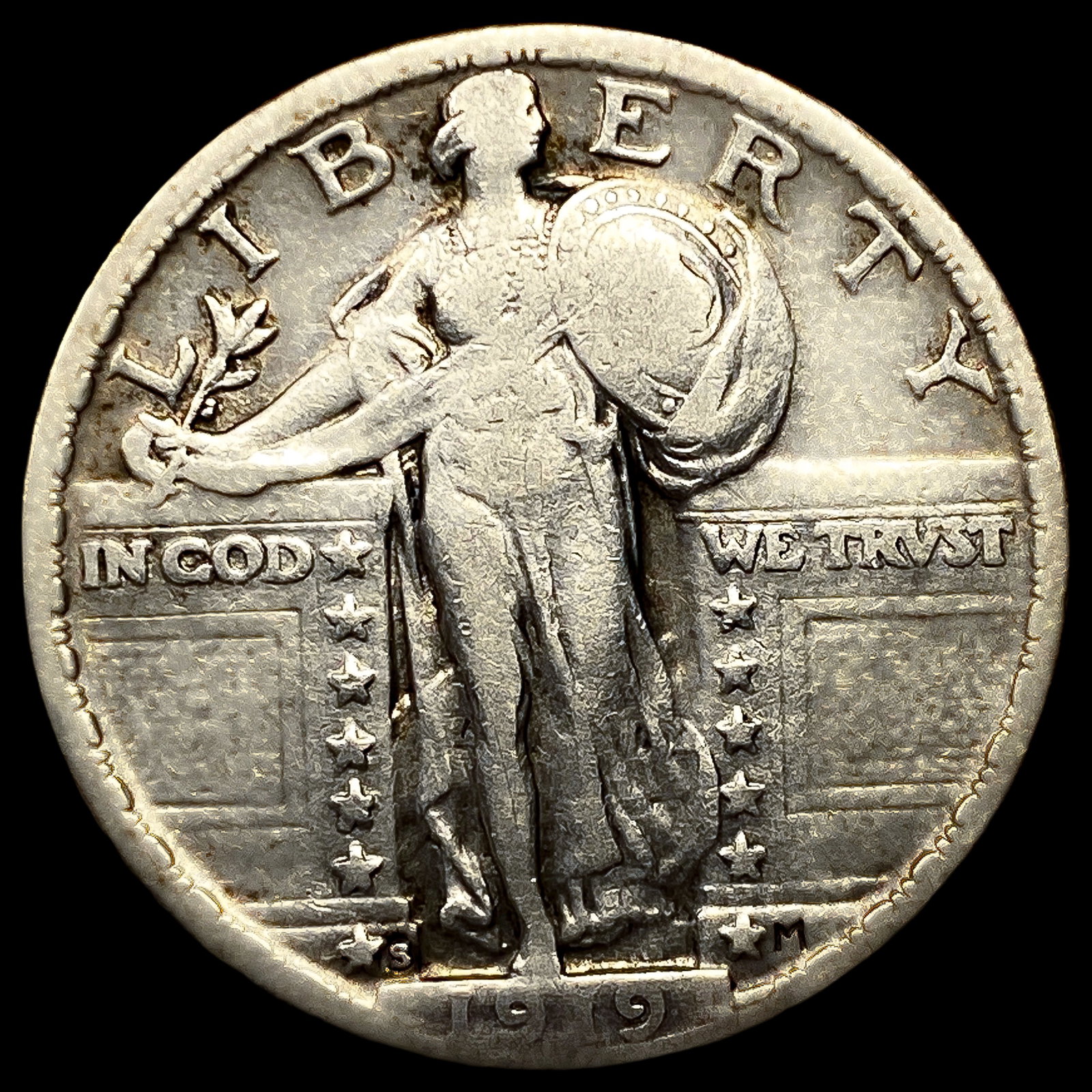 1919-S Standing Liberty Quarter: 1919-S Standing Liberty Quarter