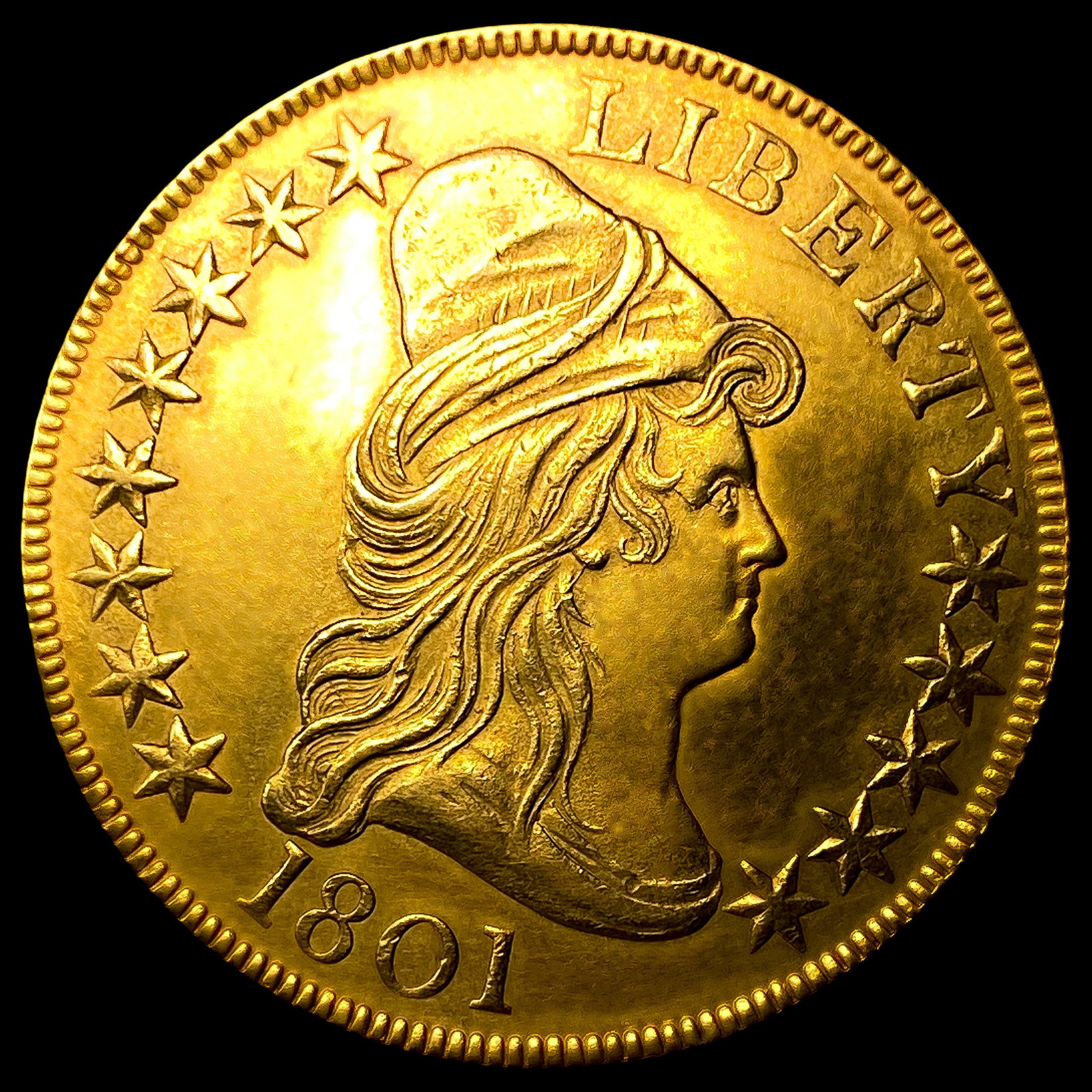 1801 $10 Gold Eagle: 1801 $10 Gold Eagle