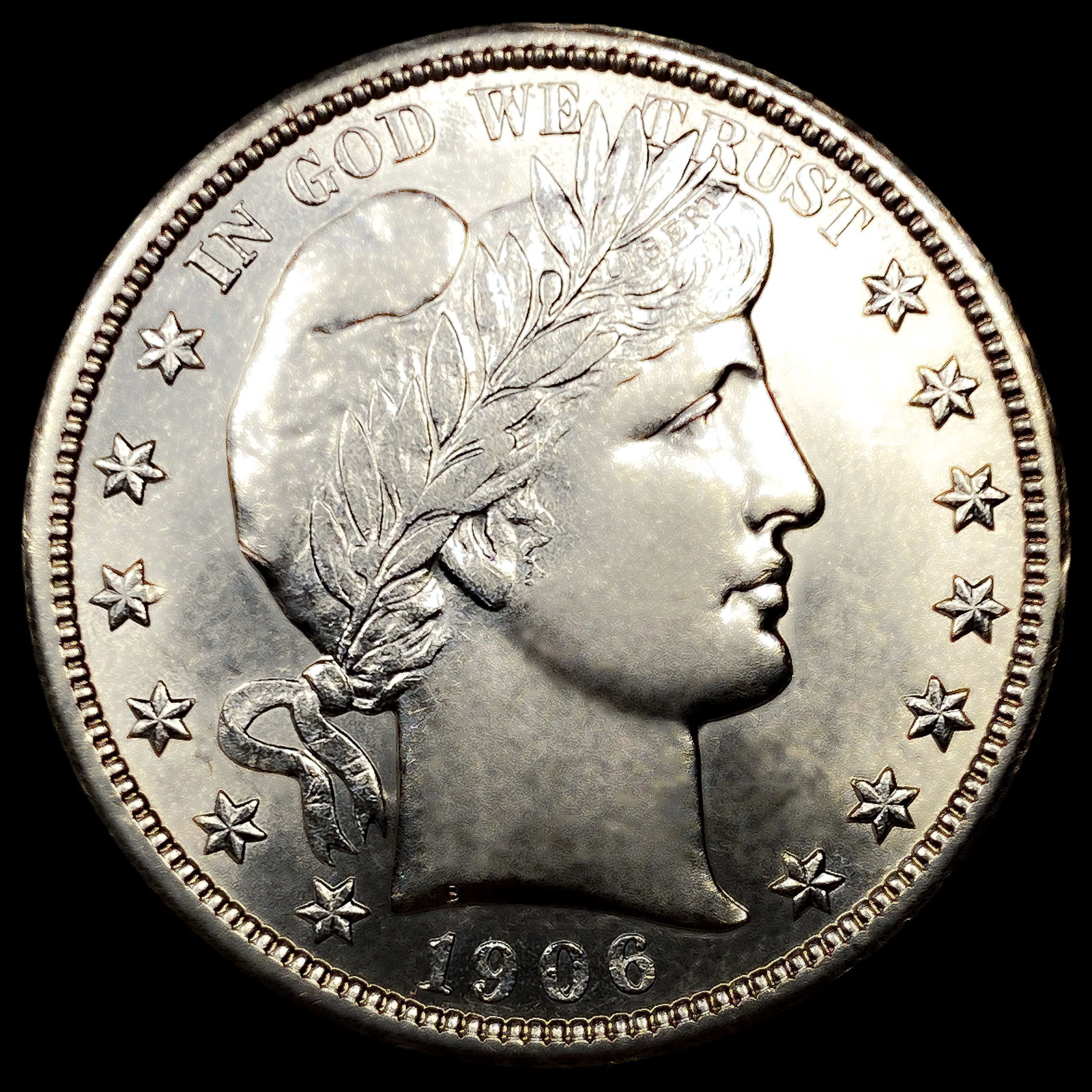 1906-O Barber Half Dollar (1 of 2)