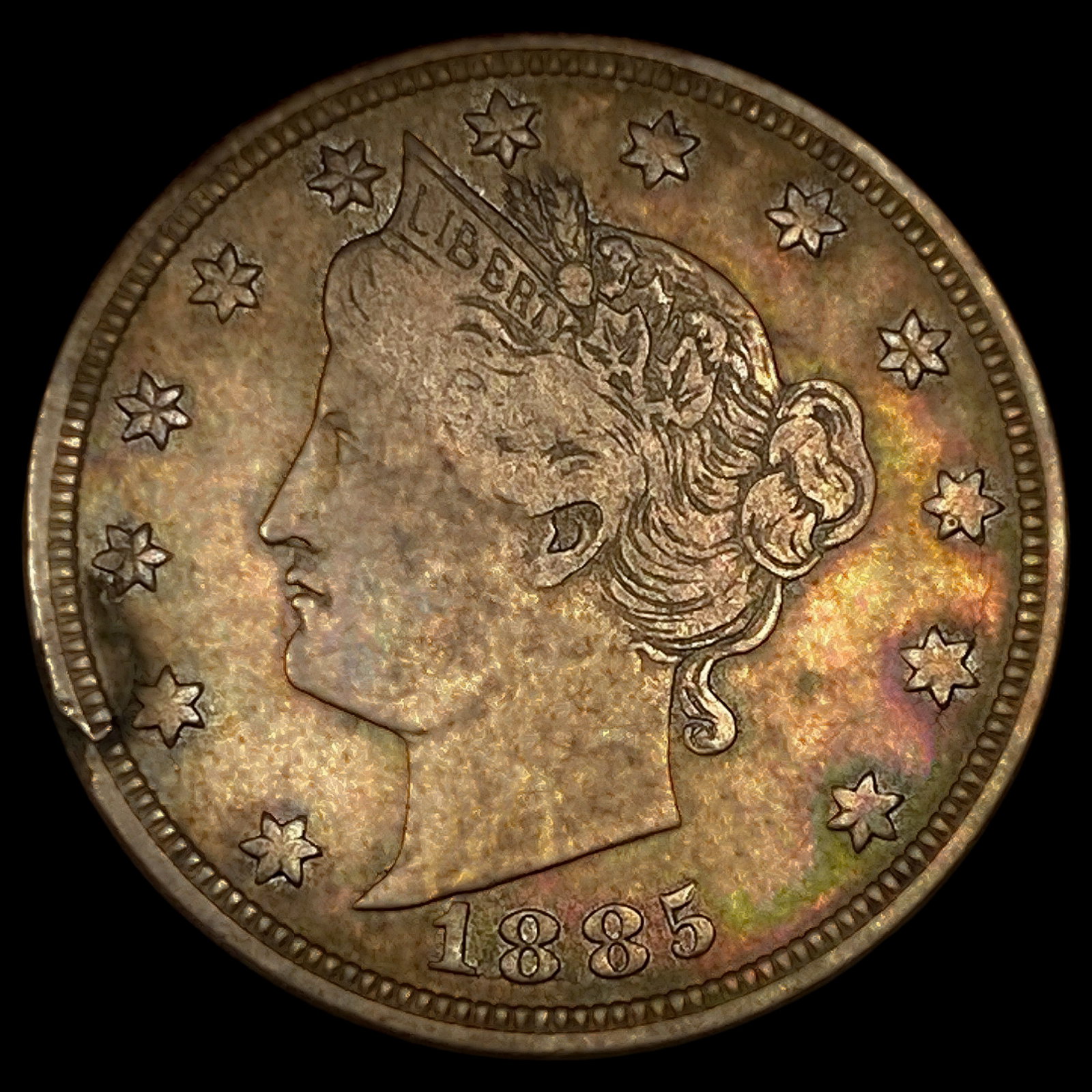 1885 Liberty Victory Nickel: 1885 Liberty Victory Nickel