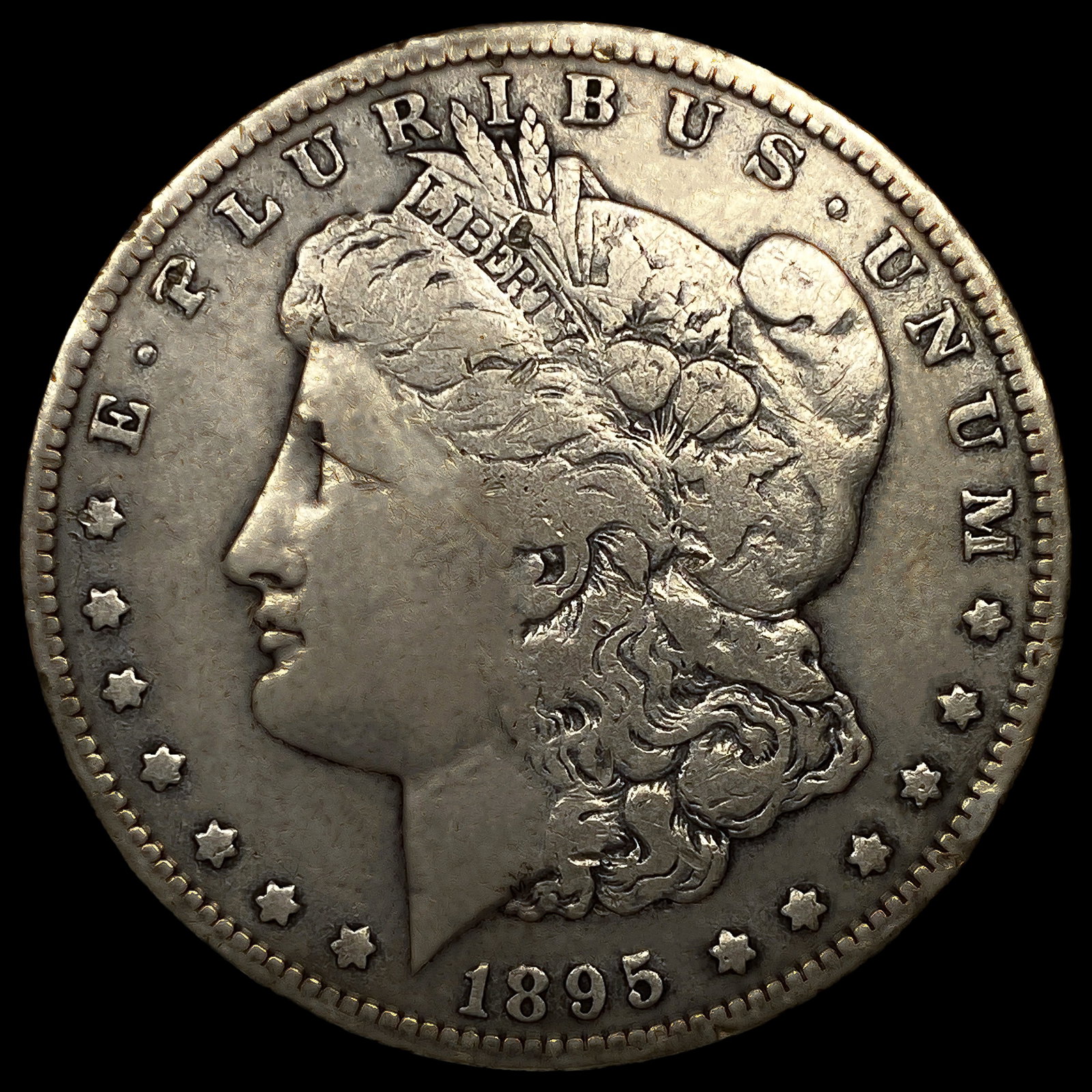 1895-S Morgan Silver Dollar: 1895-S Morgan Silver Dollar