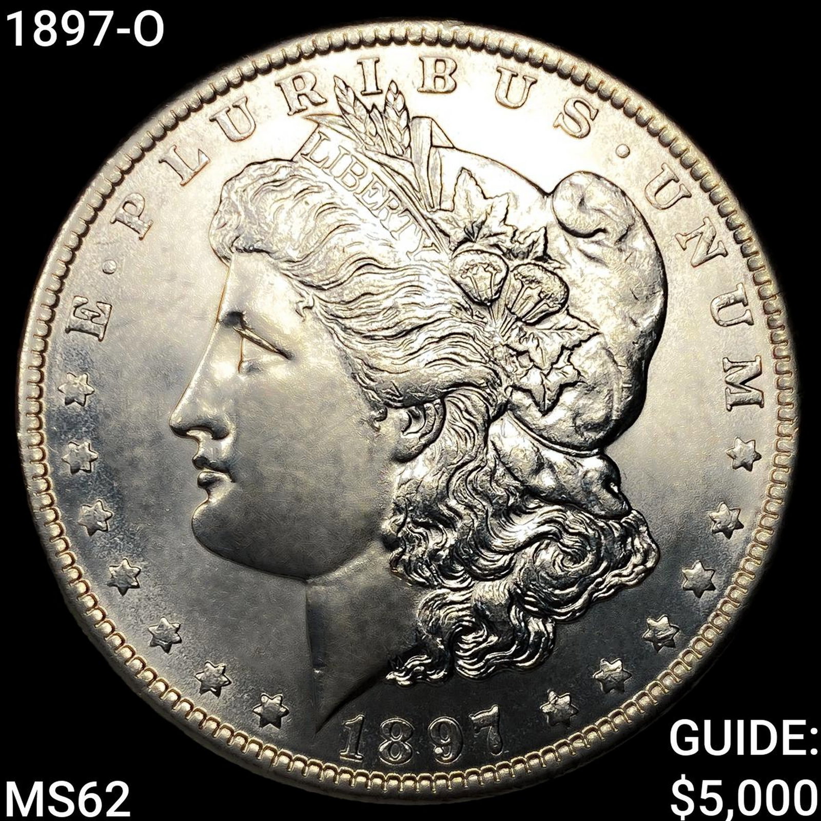 1897-O Morgan Silver Dollar: 1897-O Morgan Silver Dollar