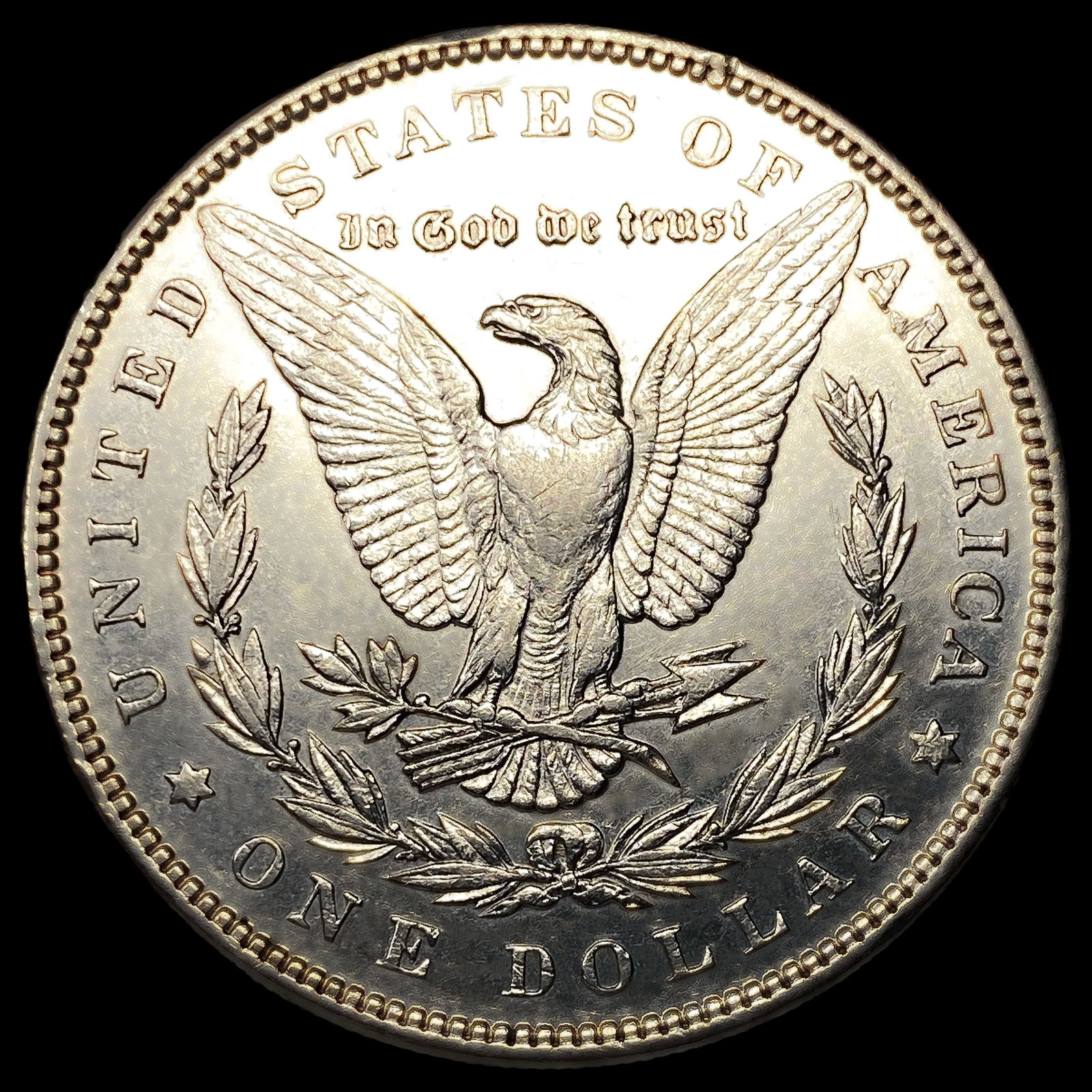 1893 Morgan Silver Dollar - 2