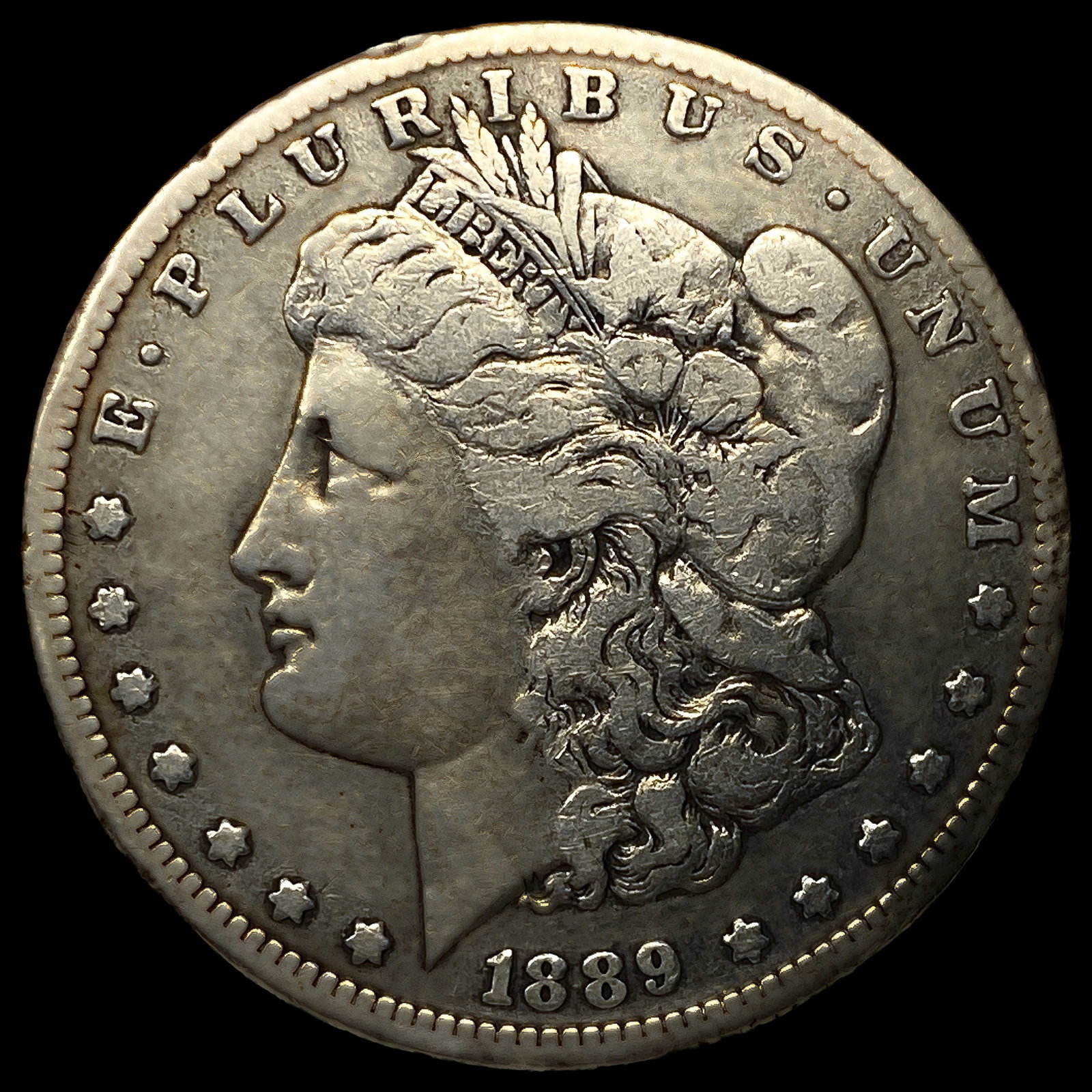 1889-CC Morgan Silver Dollar: 1889-CC Morgan Silver Dollar