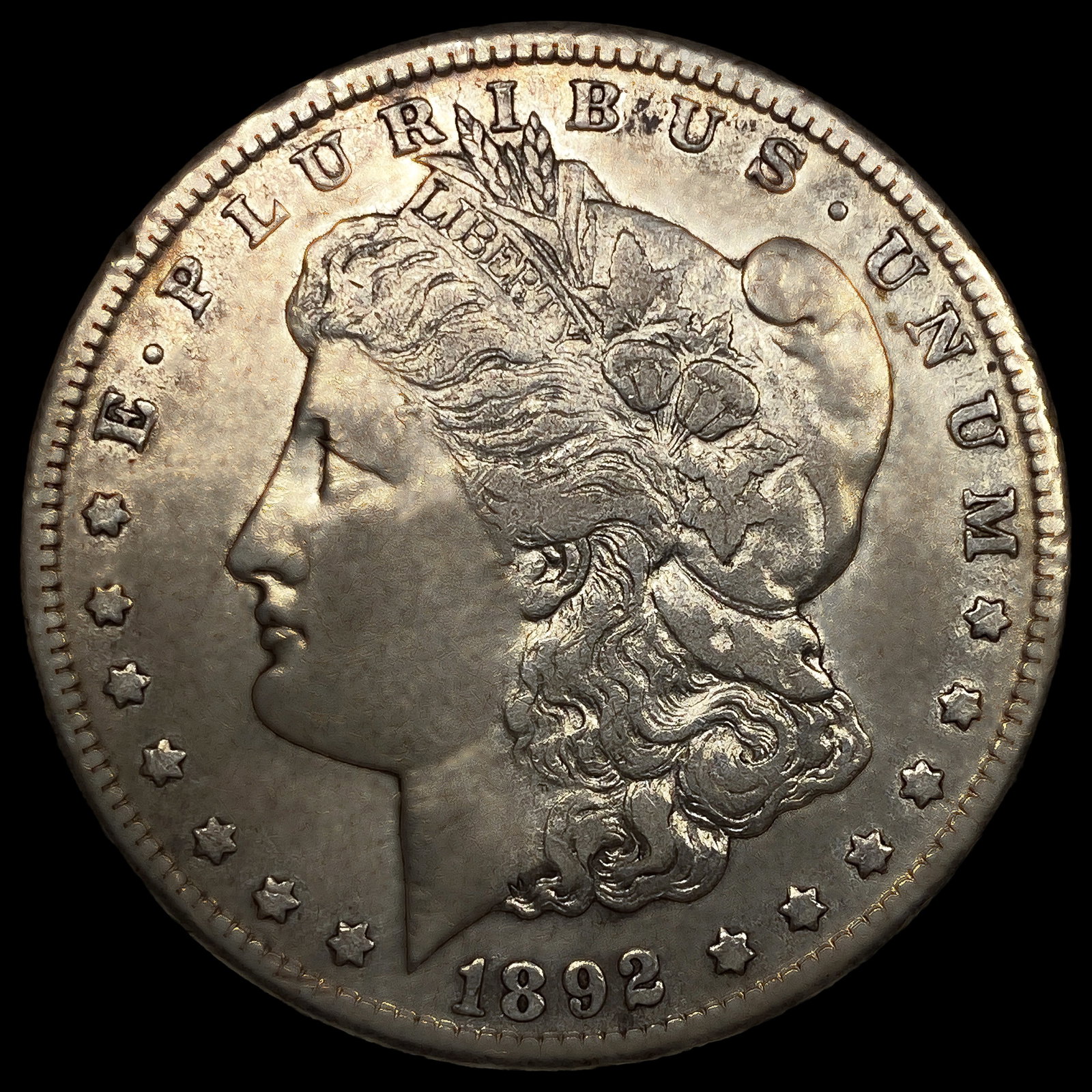 1892-CC Morgan Silver Dollar: 1892-CC Morgan Silver Dollar