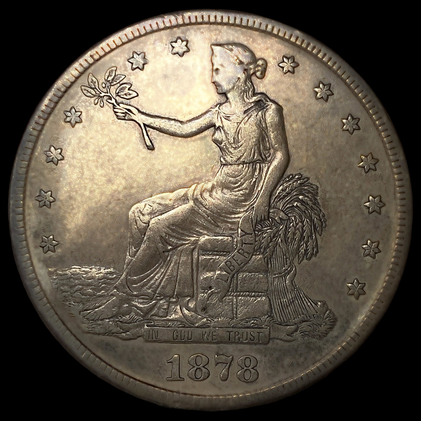 1878-CC Silver Trade Dollar: 1878-CC Silver Trade Dollar