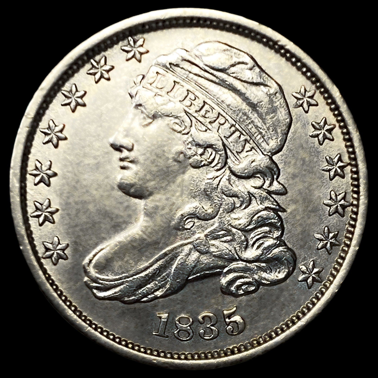 1835 Capped Bust Dime (1 of 2)