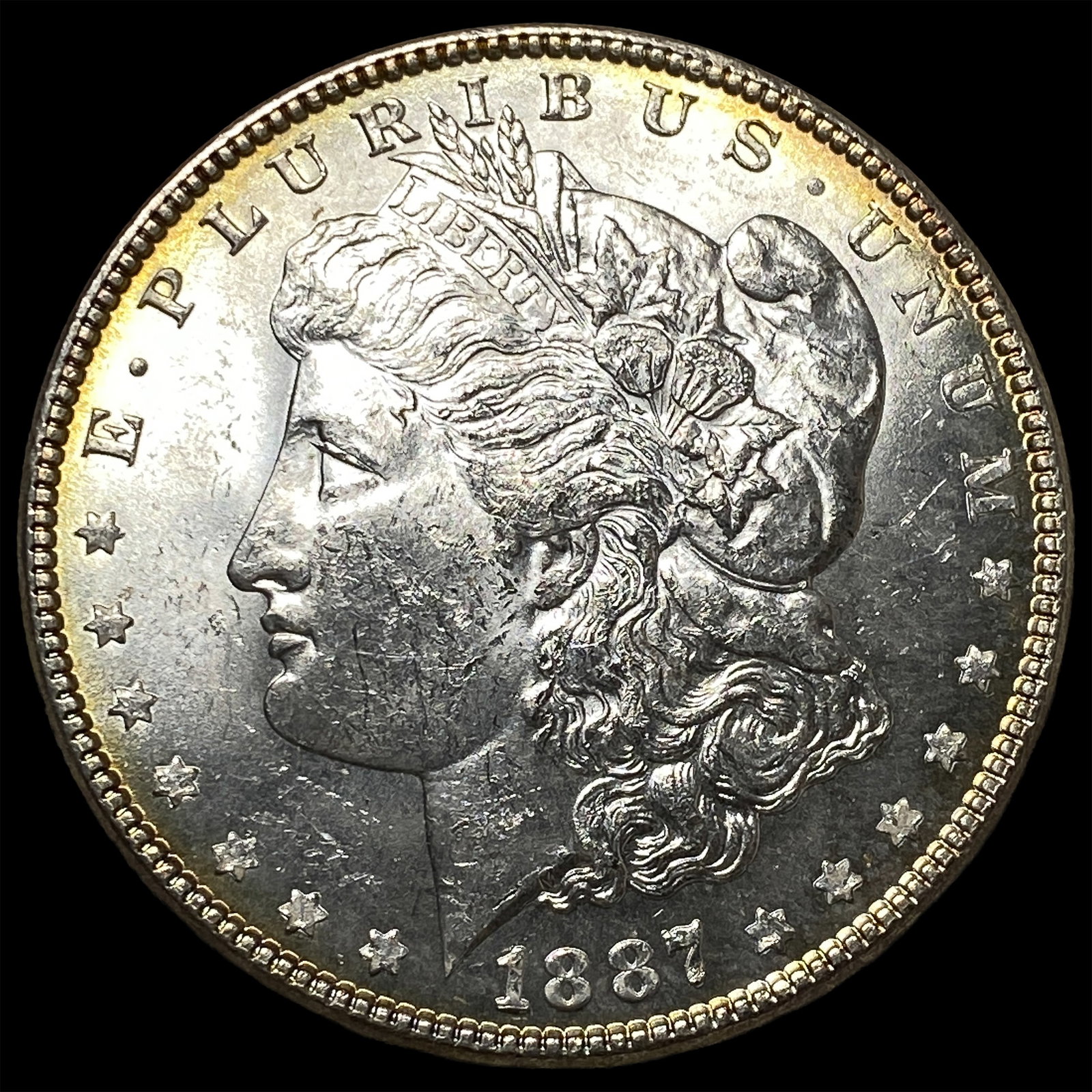 1887 Morgan Silver Dollar UNCIRCULATED: 1887 Morgan Silver Dollar UNCIRCULATED
