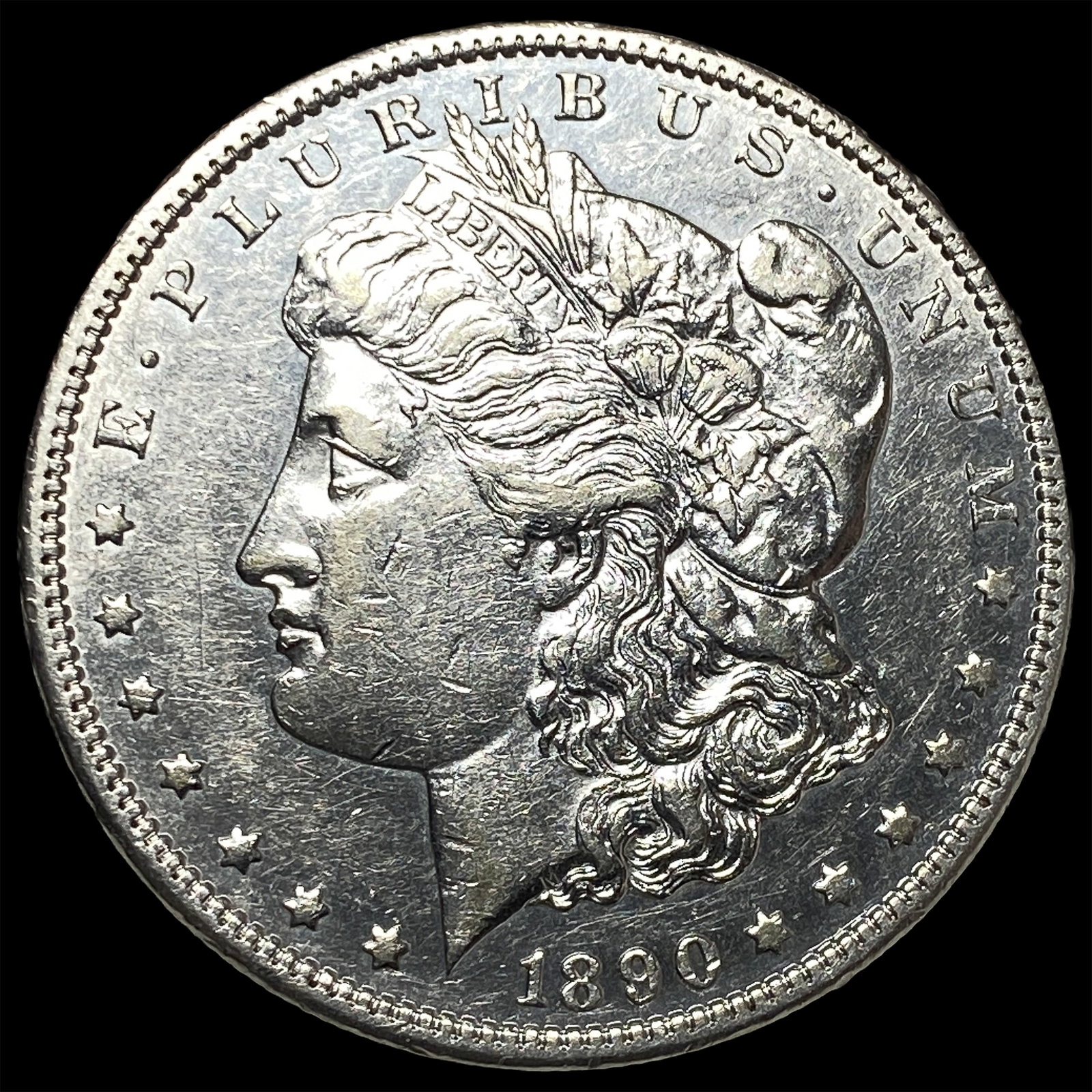 1890-CC Silver Morgan Dollar CHOICE AU (1 of 2)