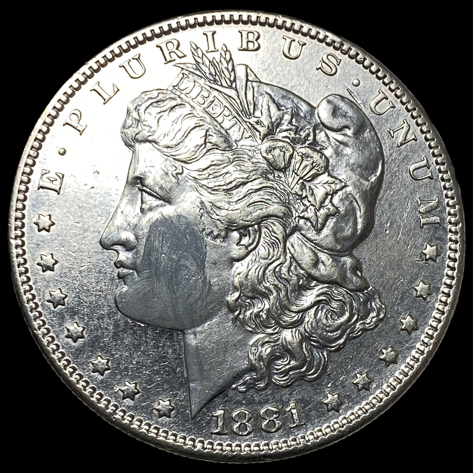 1881-S Silver Morgan Dollar UNCIRCULATED: 1881-S Silver Morgan Dollar UNCIRCULATED