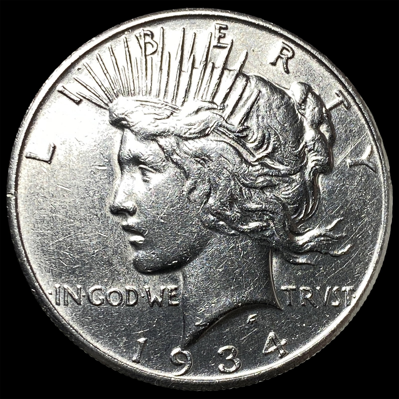 1934-S Peace Silver Dollar UNCIRCULATED (1 of 2)