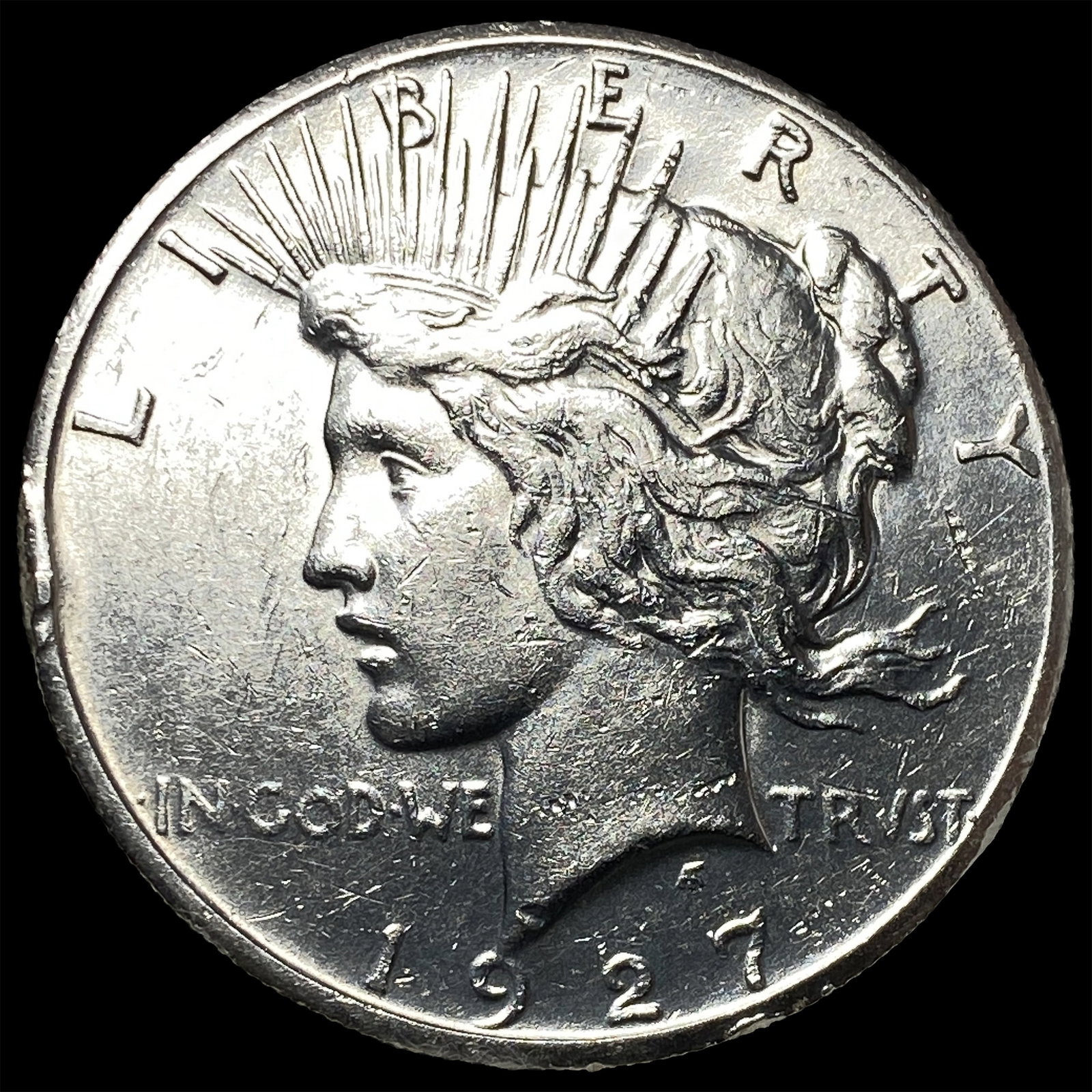 1927 Silver Peace Dollar UNCIRCULATED: 1927 Silver Peace Dollar UNCIRCULATED
