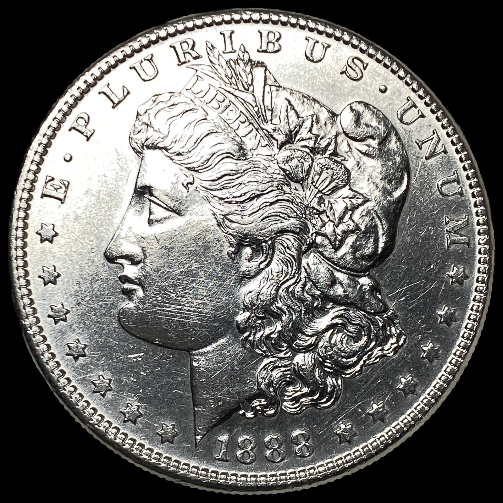 1883-S Silver Morgan Dollar CHOICE BU: 1883-S Silver Morgan Dollar CHOICE BU