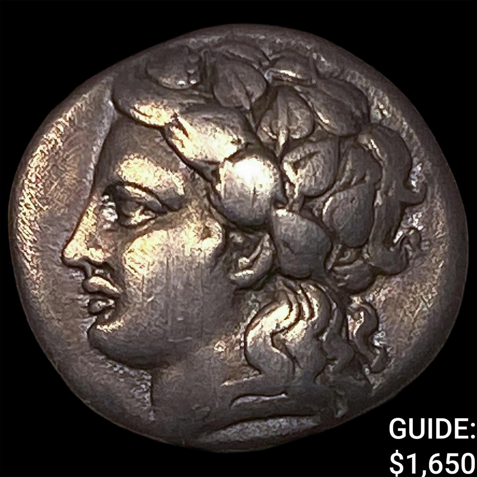 Greek Thessaly Lamia 400-350 Silver Hemidrachm: Greek Thessaly Lamia 400-350 Silver Hemidrachm