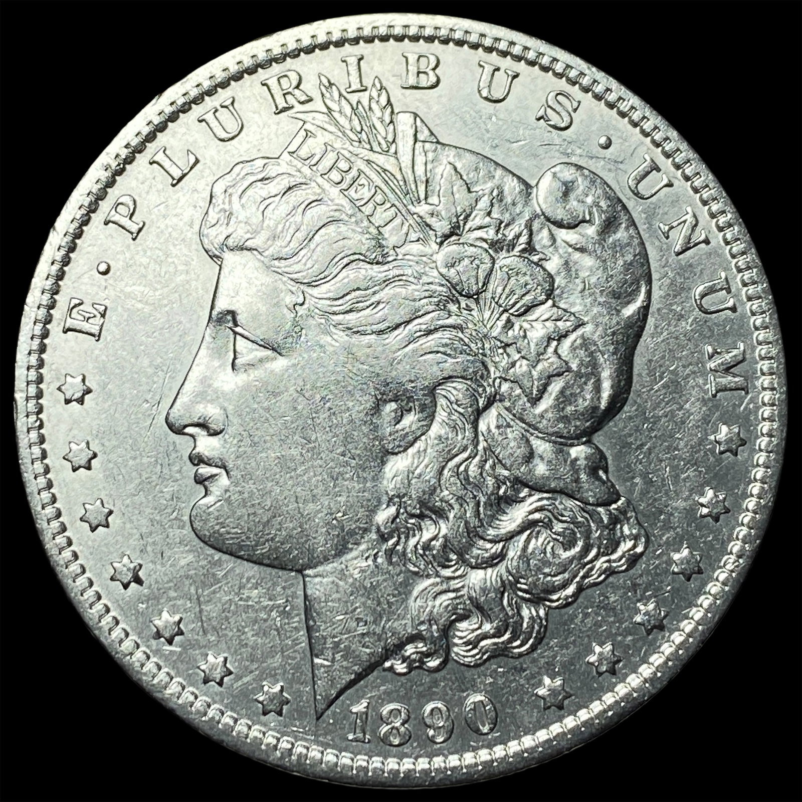 1890-O Silver Morgan Dollar CLOSELY UNCIRCULATED: 1890-O Silver Morgan Dollar CLOSELY UNCIRCULATED