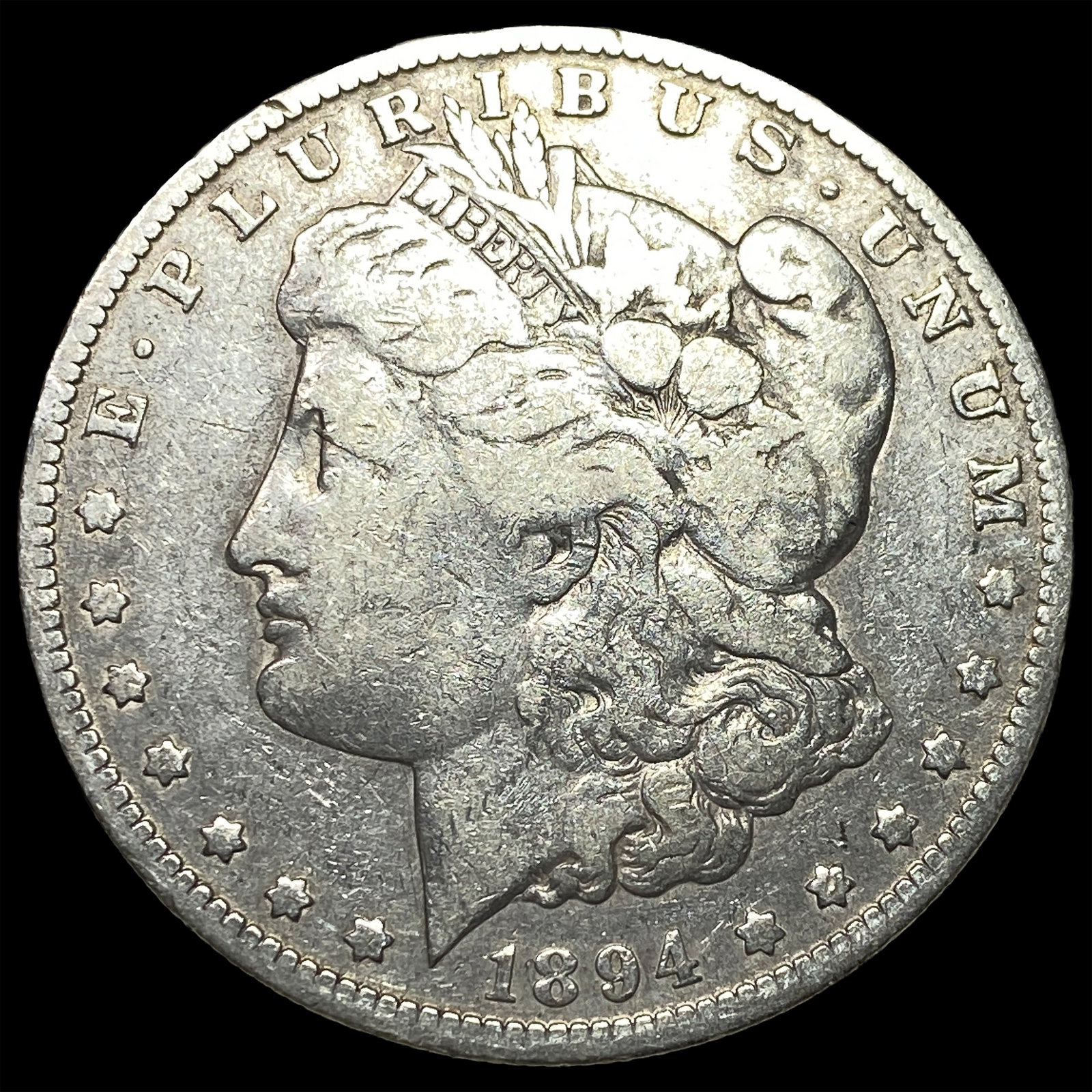 1894-O Silver Morgan Dollar NICELY CIRCULATED: 1894-O Silver Morgan Dollar NICELY CIRCULATED
